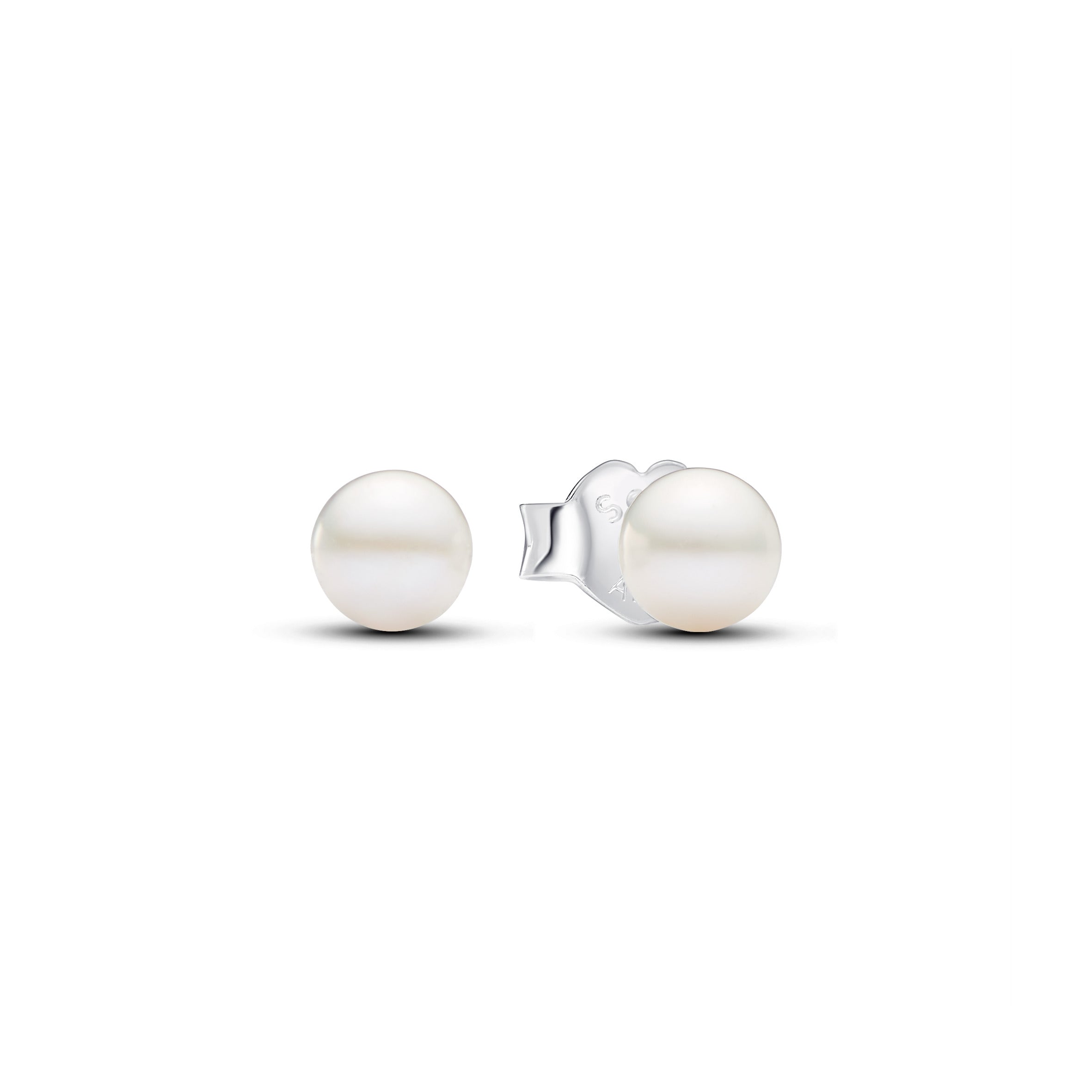 PANDORA Treated Freshwater Cultured Pearl 4 5MM Stud Earrings Statement Ring Jewelry Gift