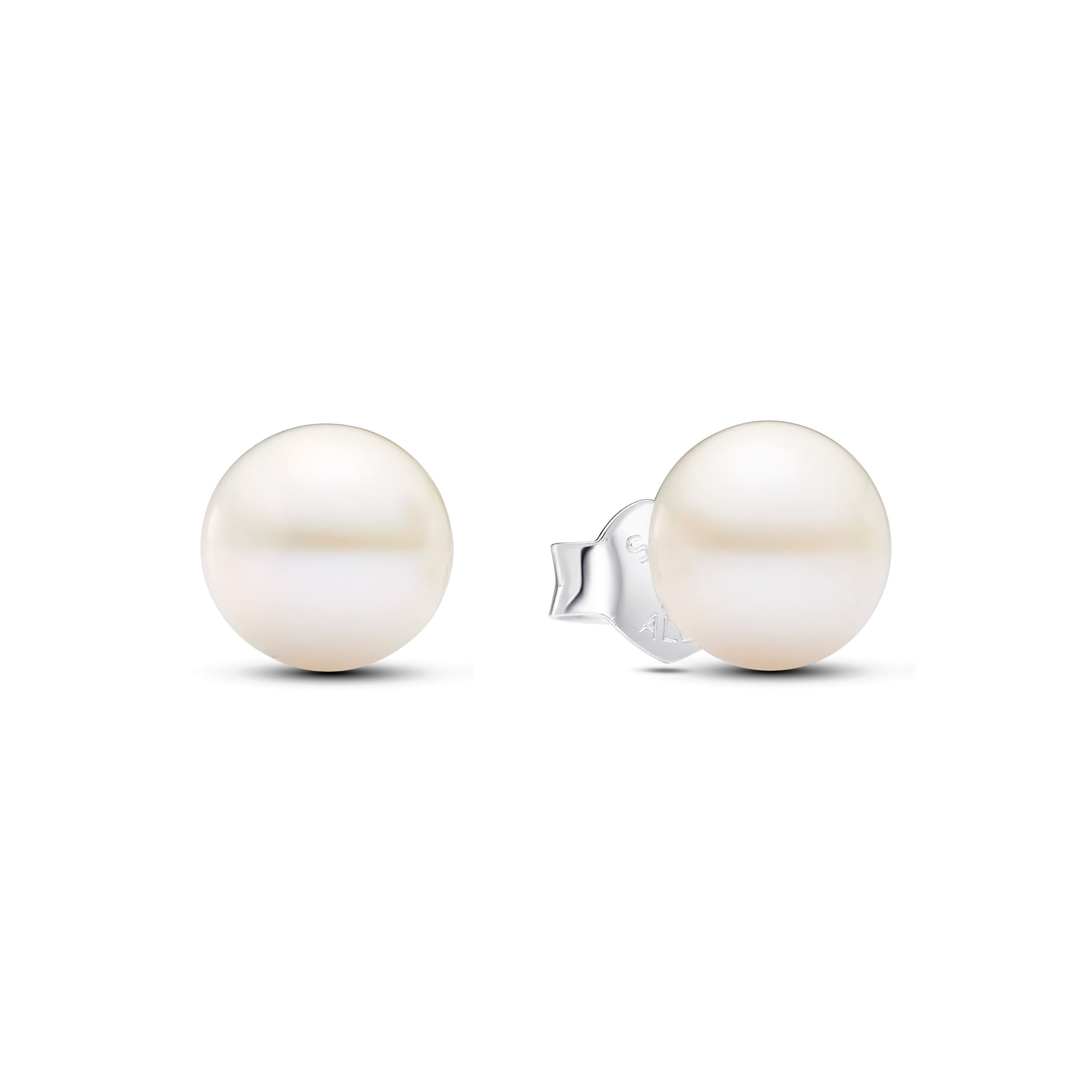 PANDORA Treated Freshwater Cultured Pearl 7MM Stud Earrings Statement Ring Jewelry Gift