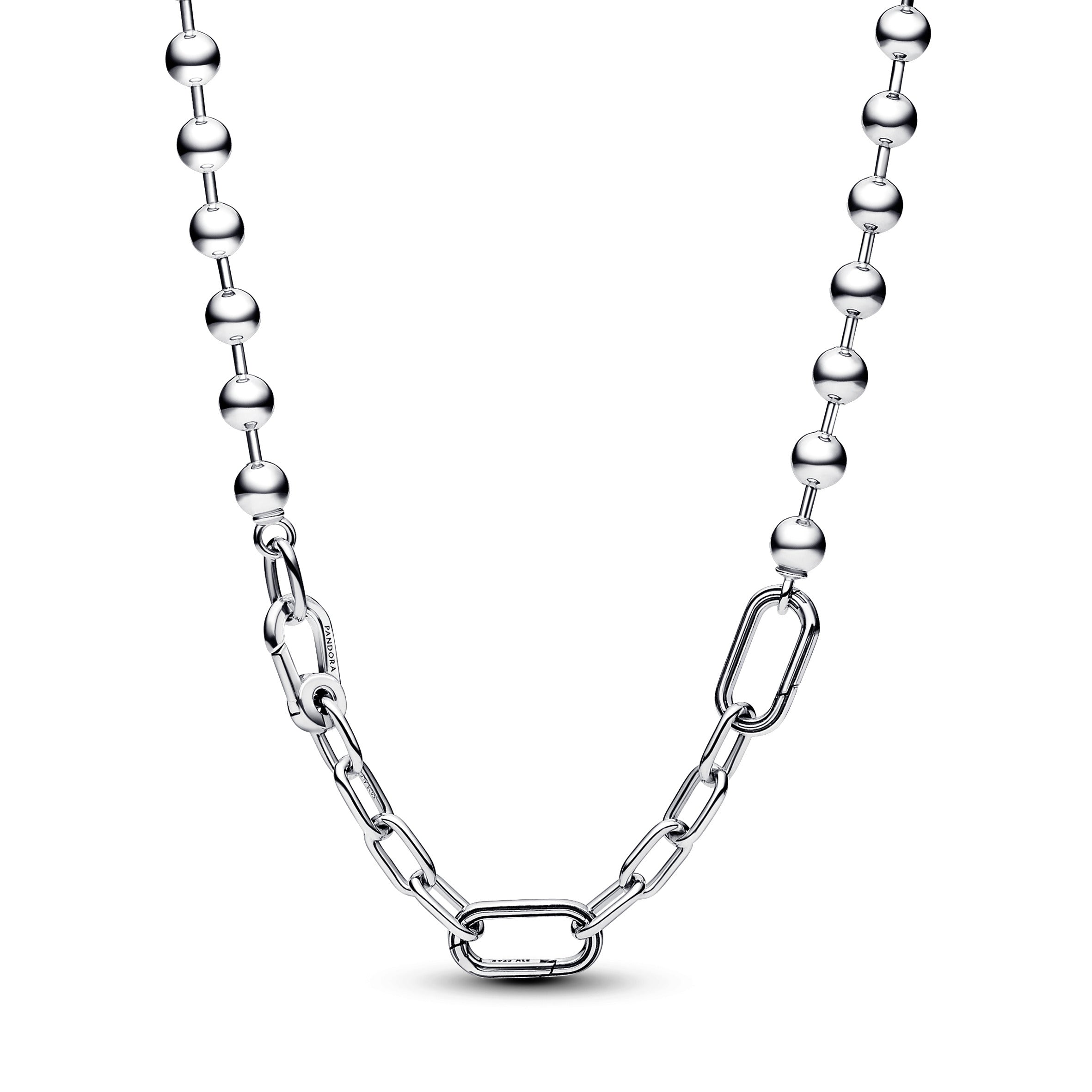 PANDORA ME Metal Bead And Link Chain Necklace Necklaces Pendant Necklace Jewelry Gift