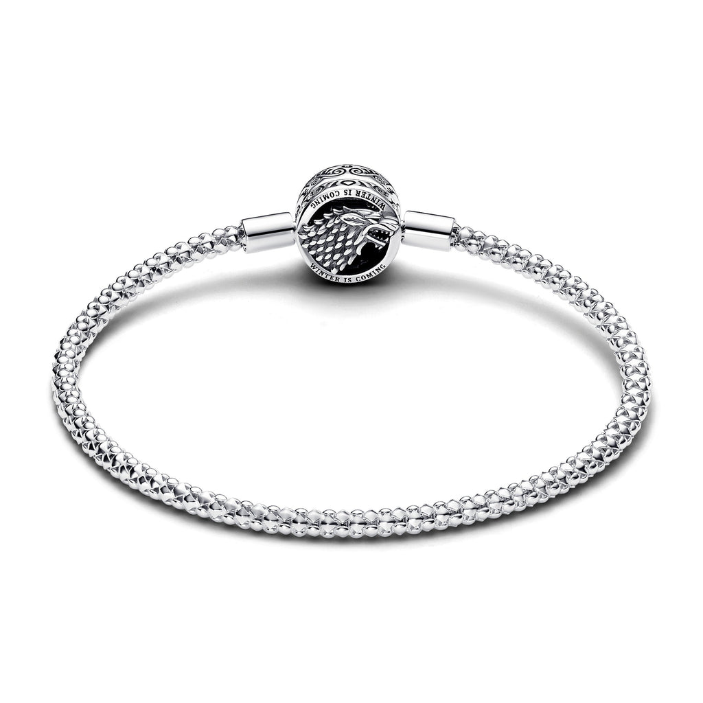 Game Of Thrones House Sigil Clasp PANDORA Moments Studded Chain Bracelet Bracelets Jewelry Gift