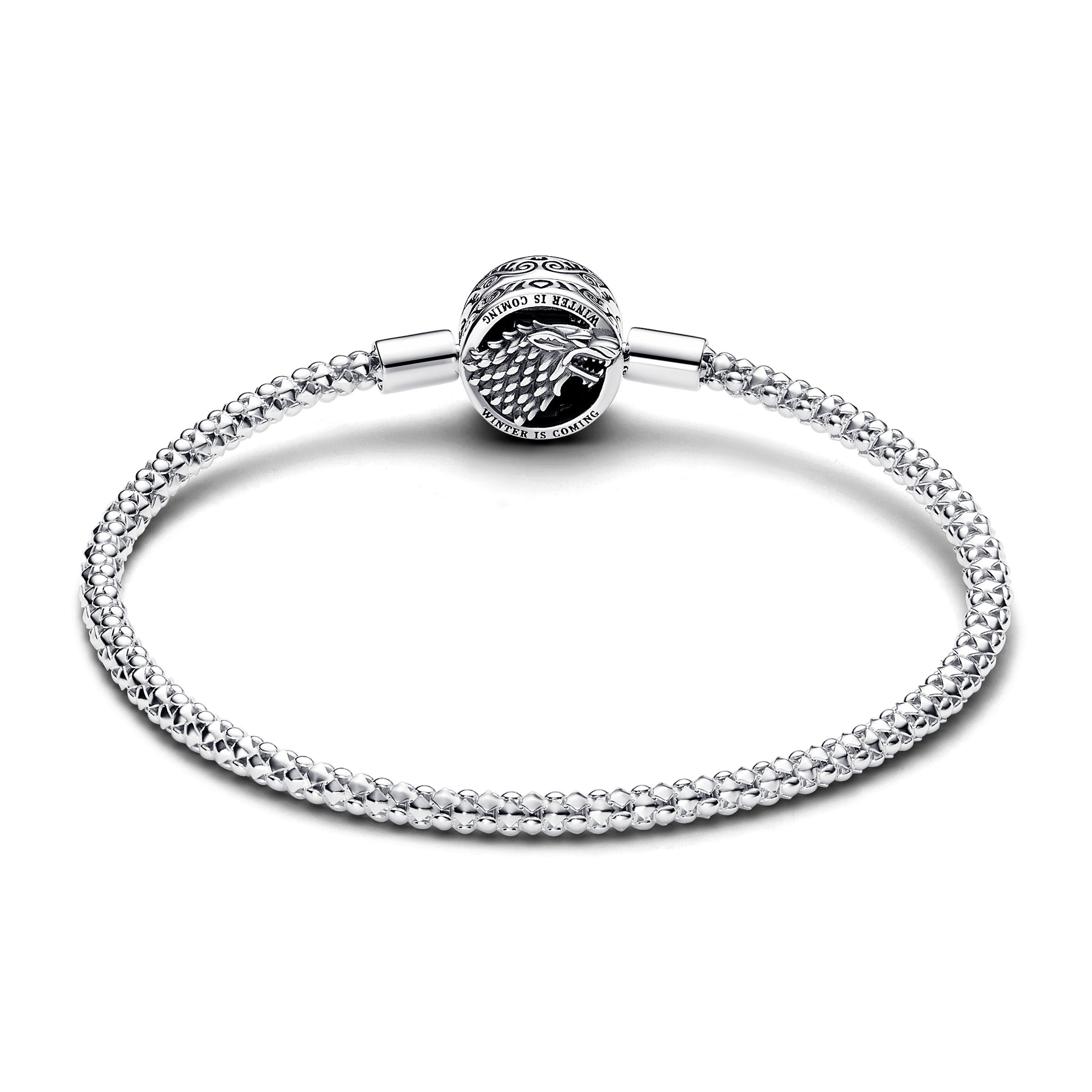 Game Of Thrones House Sigil Clasp PANDORA Moments Studded Chain Bracelet Bracelets Jewelry Gift