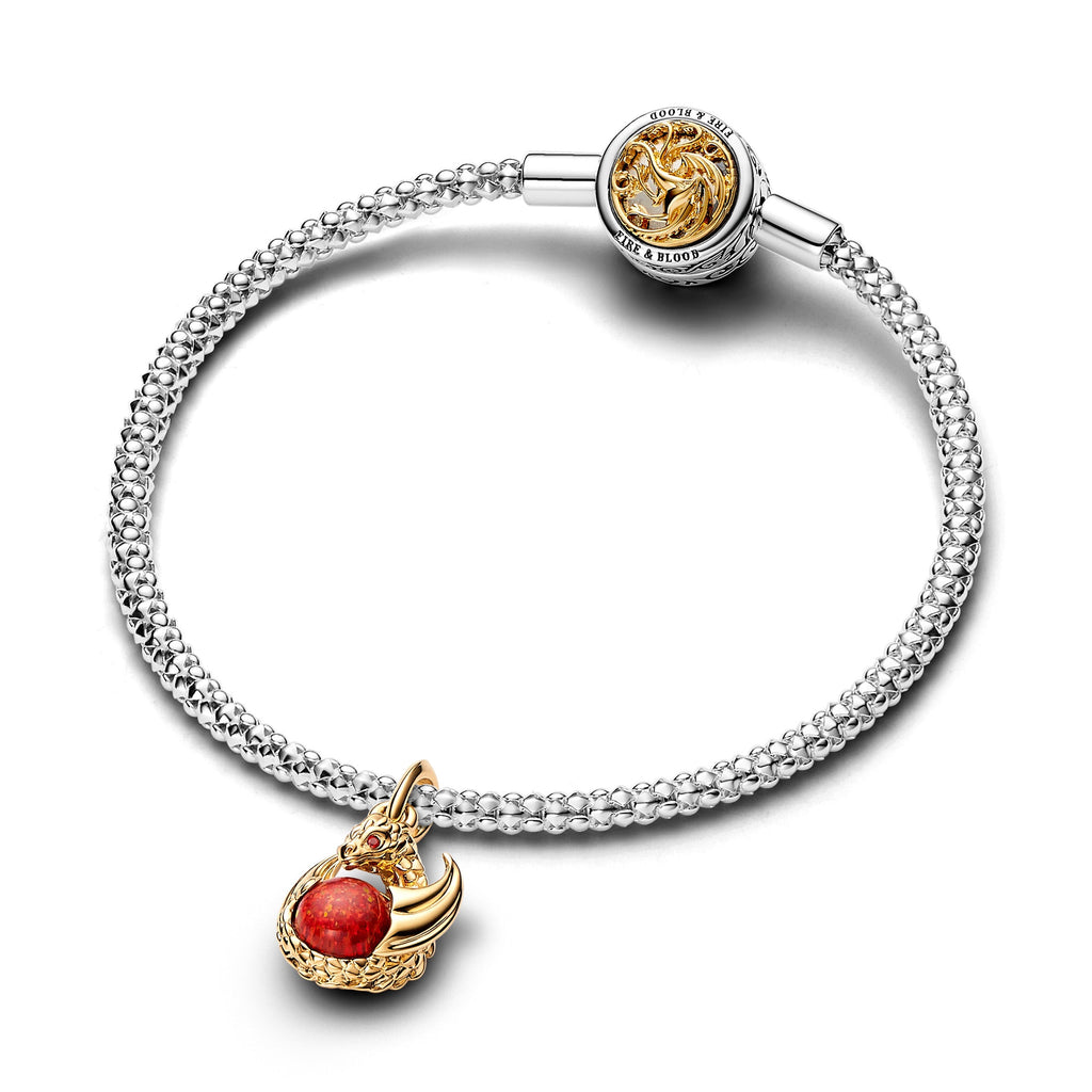 PANDORA Game Of Thrones Dragon Fire Dangle Charm Charms Bracelet Charm Jewelry Gift