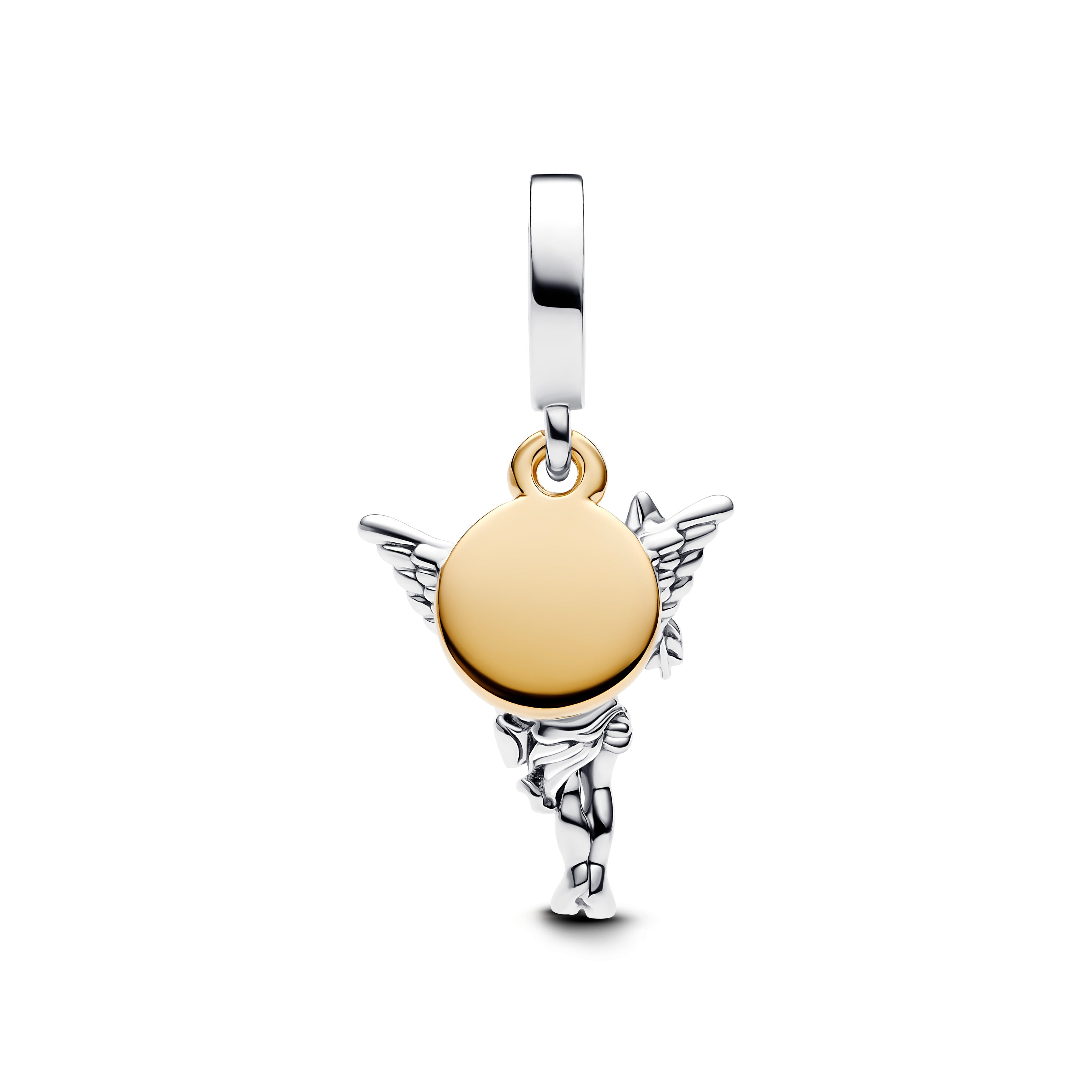 PANDORA Cupid Dangle Charm 14K Gold Plated Unique Metal Blend Arrows Charms Bracelet Charm Jewelry Gift