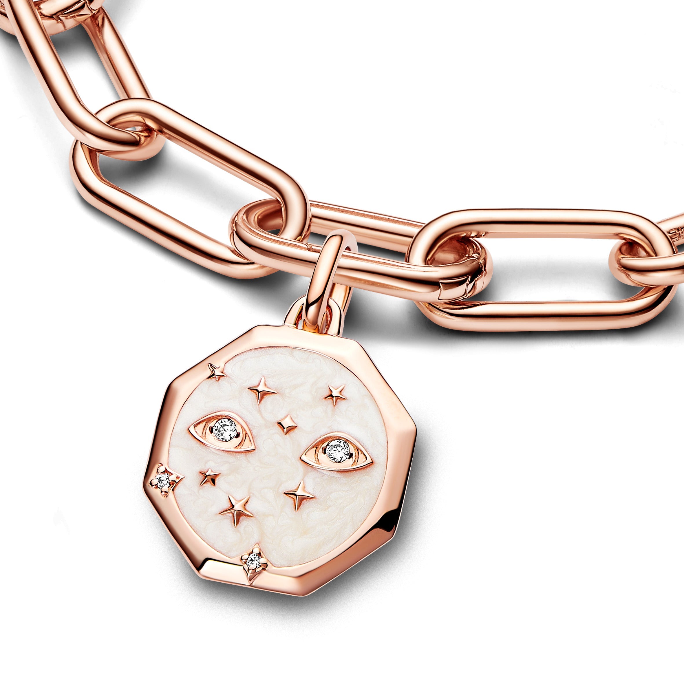 PANDORA ME Sparkling Eyes Medallion Charm Charms Bracelet Charm Jewelry Gift