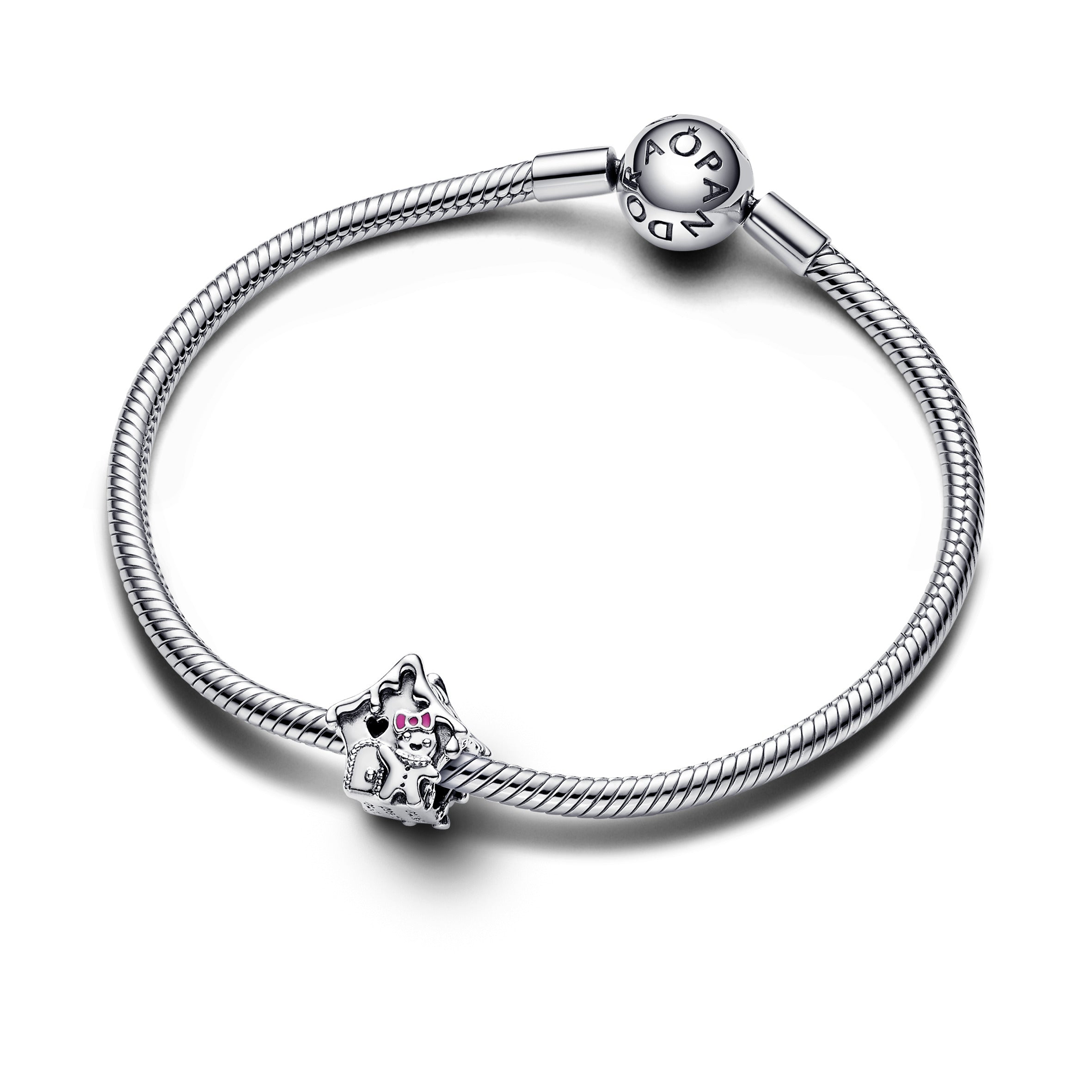 PANDORA Gingerbread House Charm Sterling Silver Charms Bracelet Charm Jewelry Gift