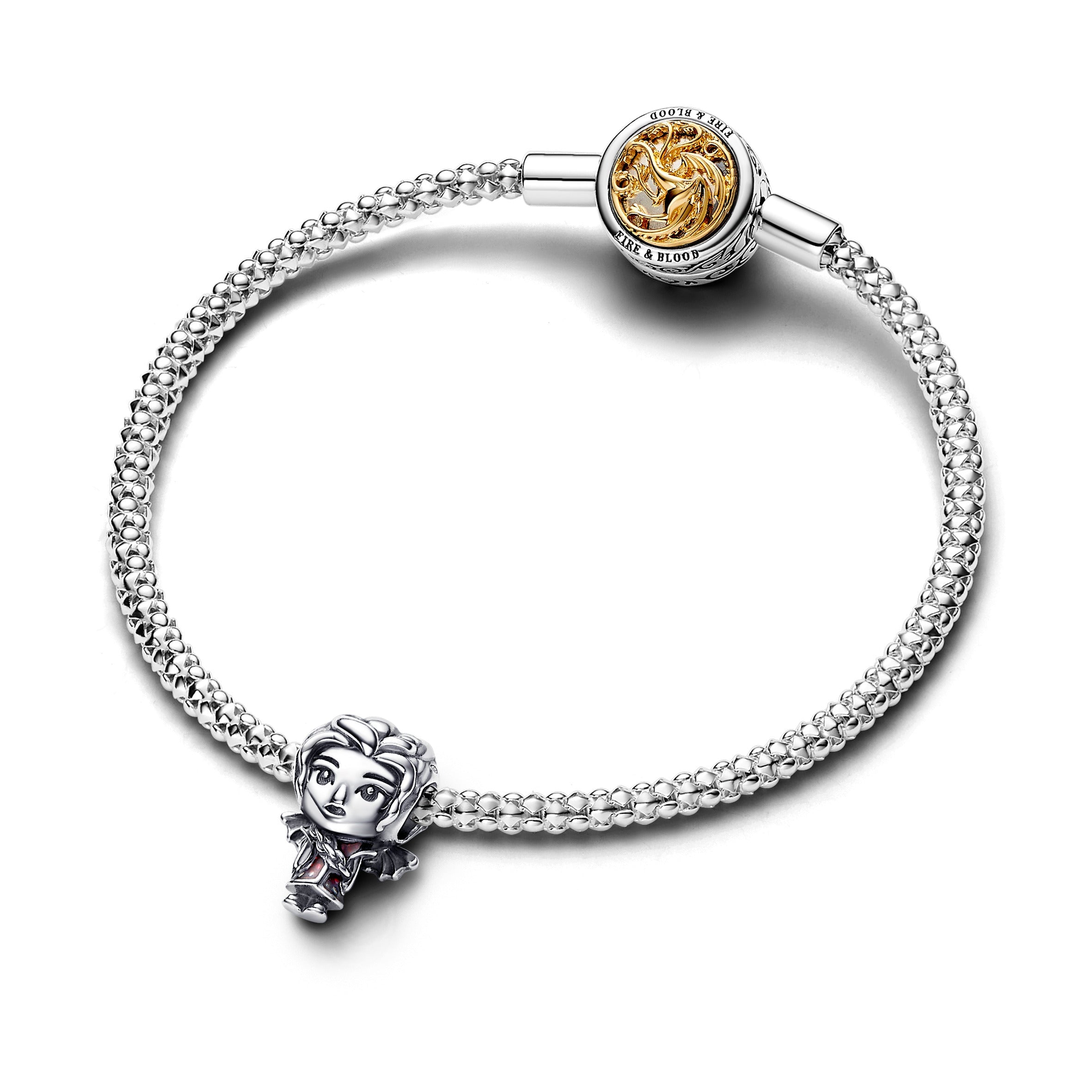 PANDORA Game Of Thrones Daenerys Charm Charms Bracelet Charm Jewelry Gift