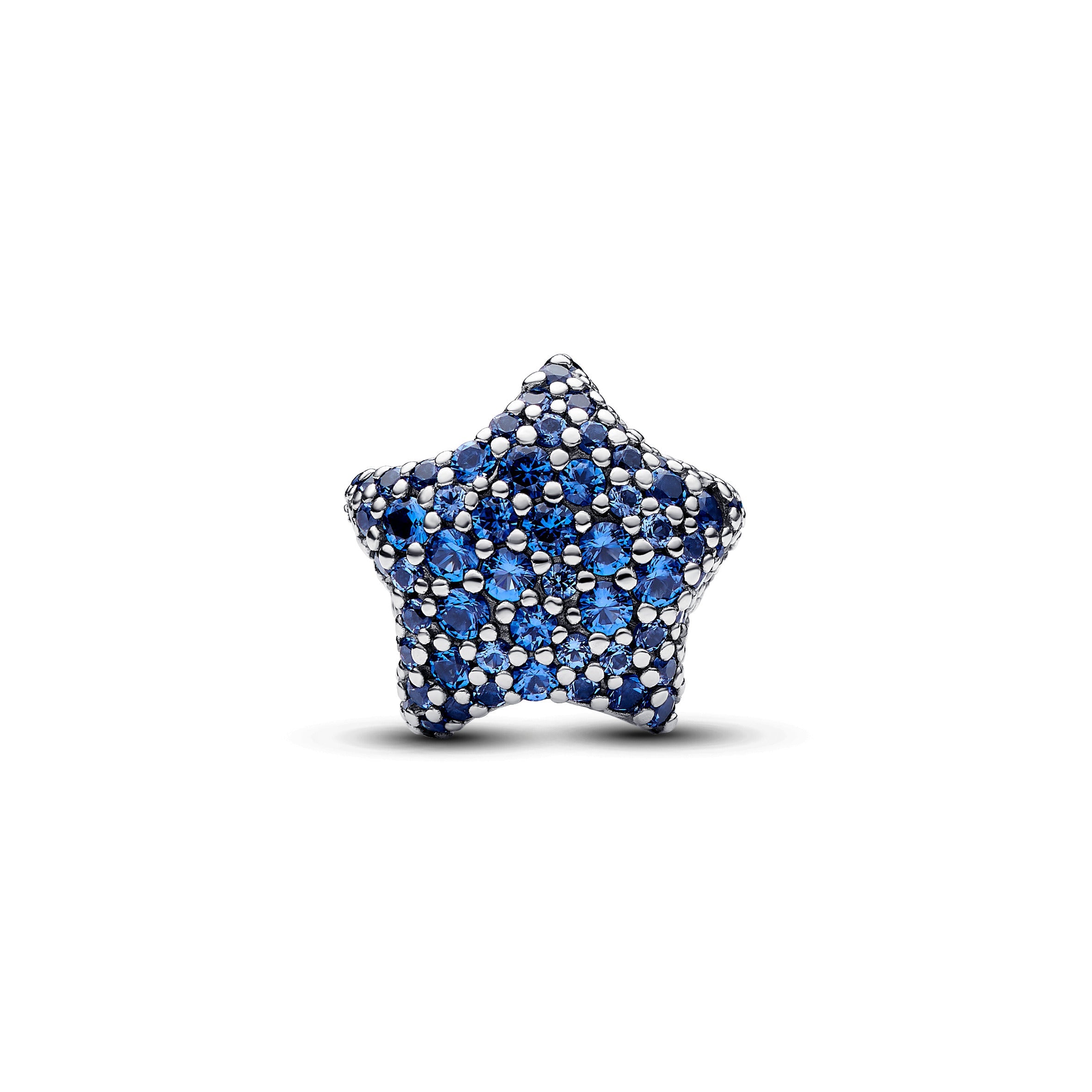 PANDORA Bold Pavé Star Charm Cubic Zirconia Blue Symbols And Colours Charms Bracelet Charm Jewelry Gift