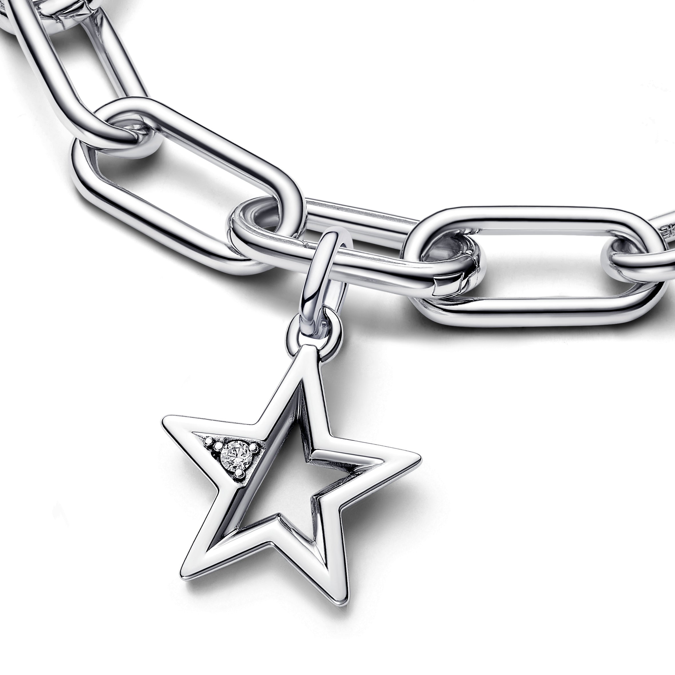 PANDORA ME Sparkling Star Medallion Charm Charms Bracelet Charm Jewelry Gift