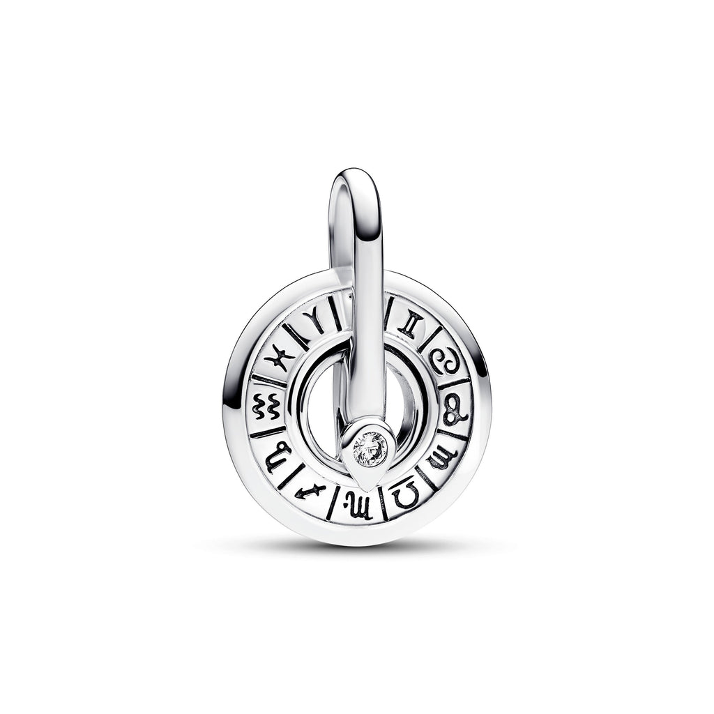 PANDORA ME Zodiac Wheel Medallion Charm Charms Bracelet Charm Jewelry Gift