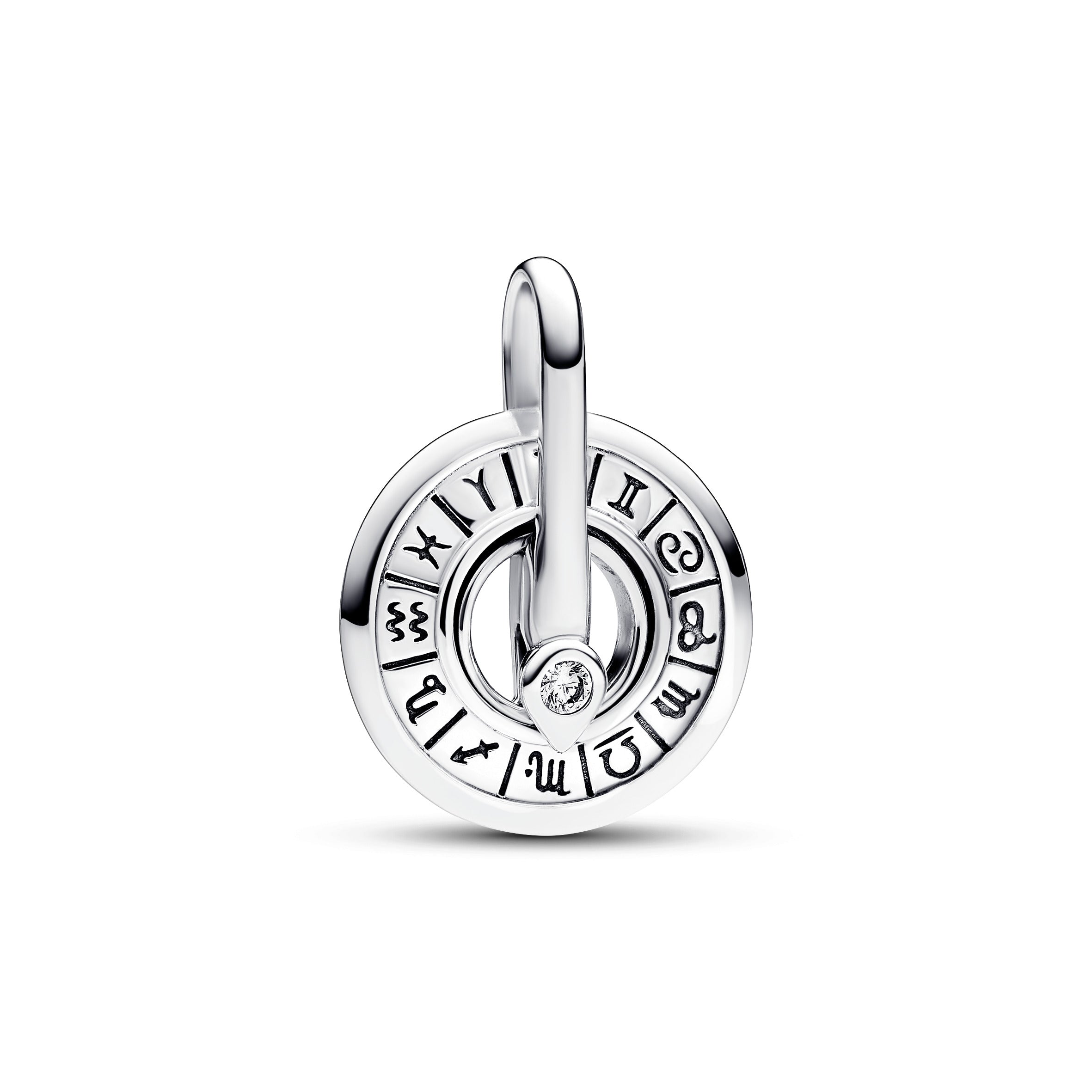PANDORA ME Zodiac Wheel Medallion Charm Charms Bracelet Charm Jewelry Gift