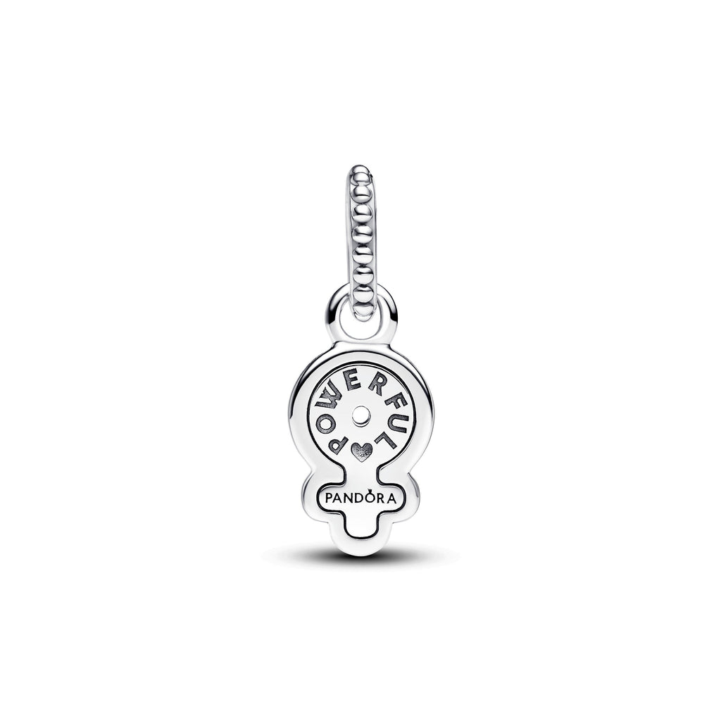 PANDORA Powerful Women Opalescent Dangle Charm Sterling Silver Charms Bracelet Charm Jewelry Gift