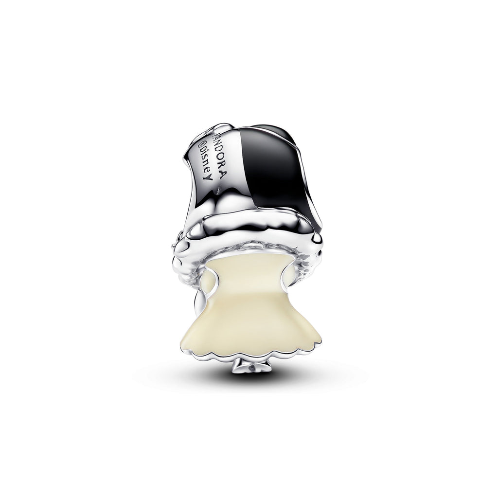 PANDORA Disney Villains Cruella De Vil Charm Enamel Black Charms Bracelet Charm Jewelry Gift