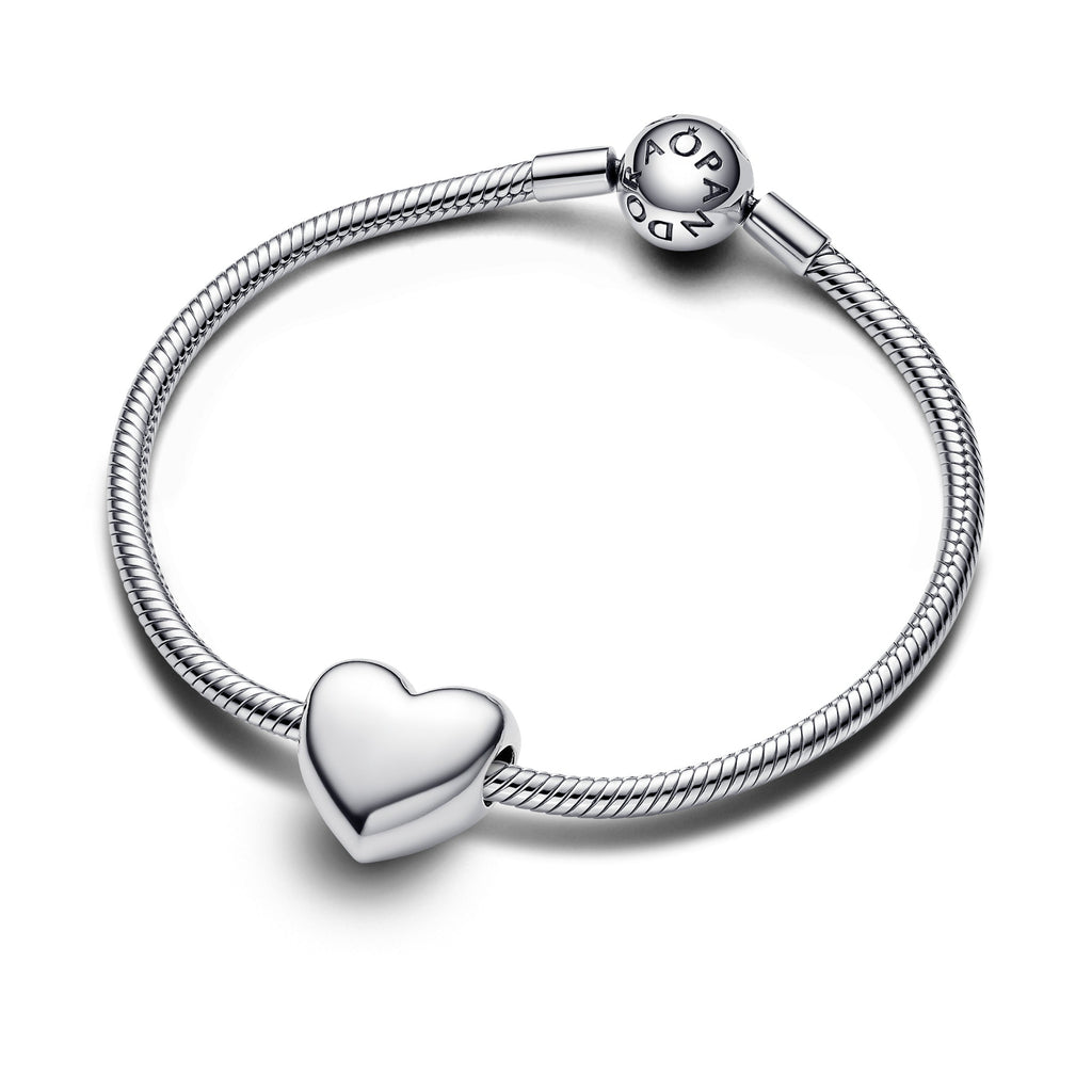 PANDORA Be Love Engravable Large Heart Charm Sterling Silver Charms Bracelet Charm Jewelry Gift