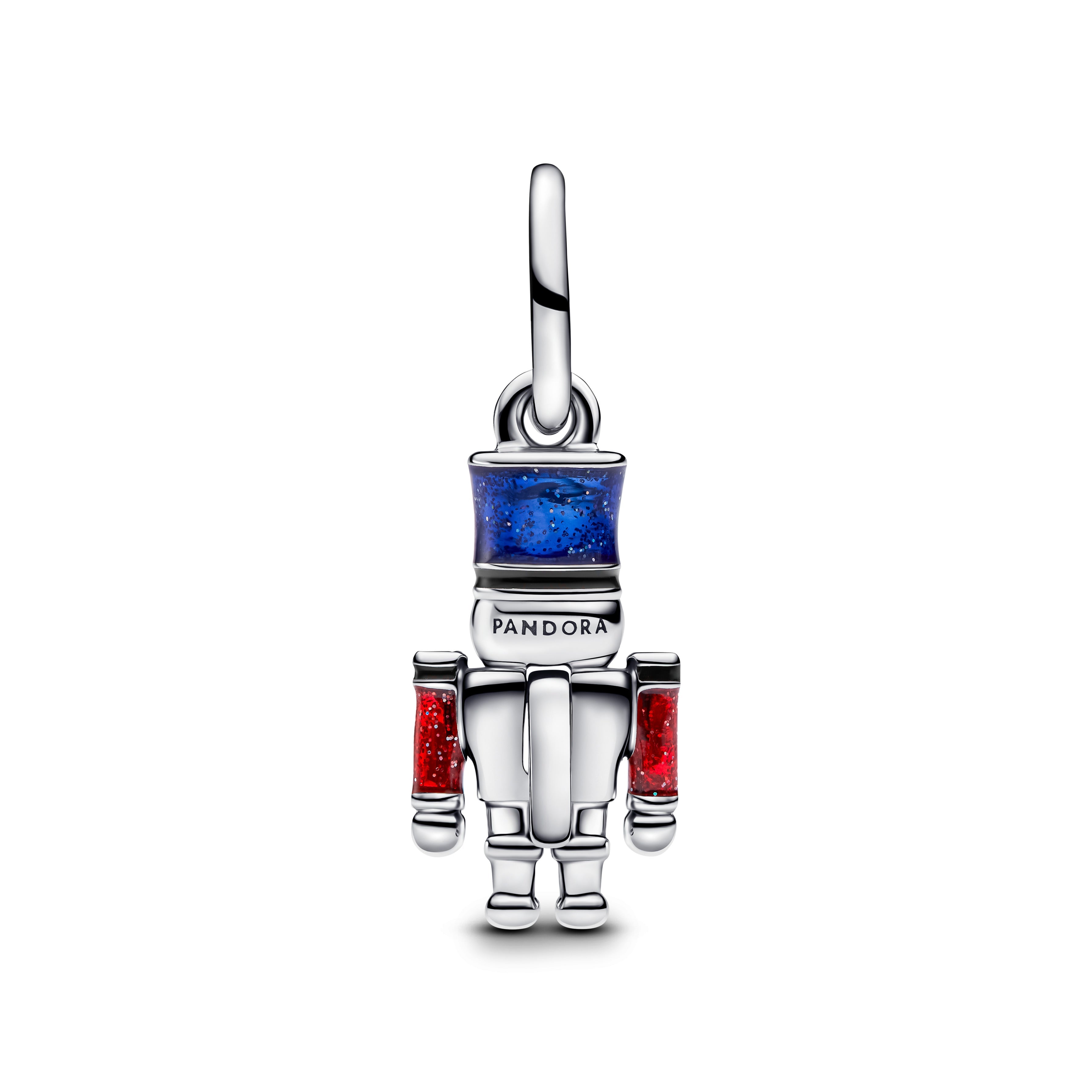 PANDORA Moveable Nutcracker Dangle Charm Cubic Zirconia Blue Family And Friends Charms Bracelet Charm Jewelry Gift