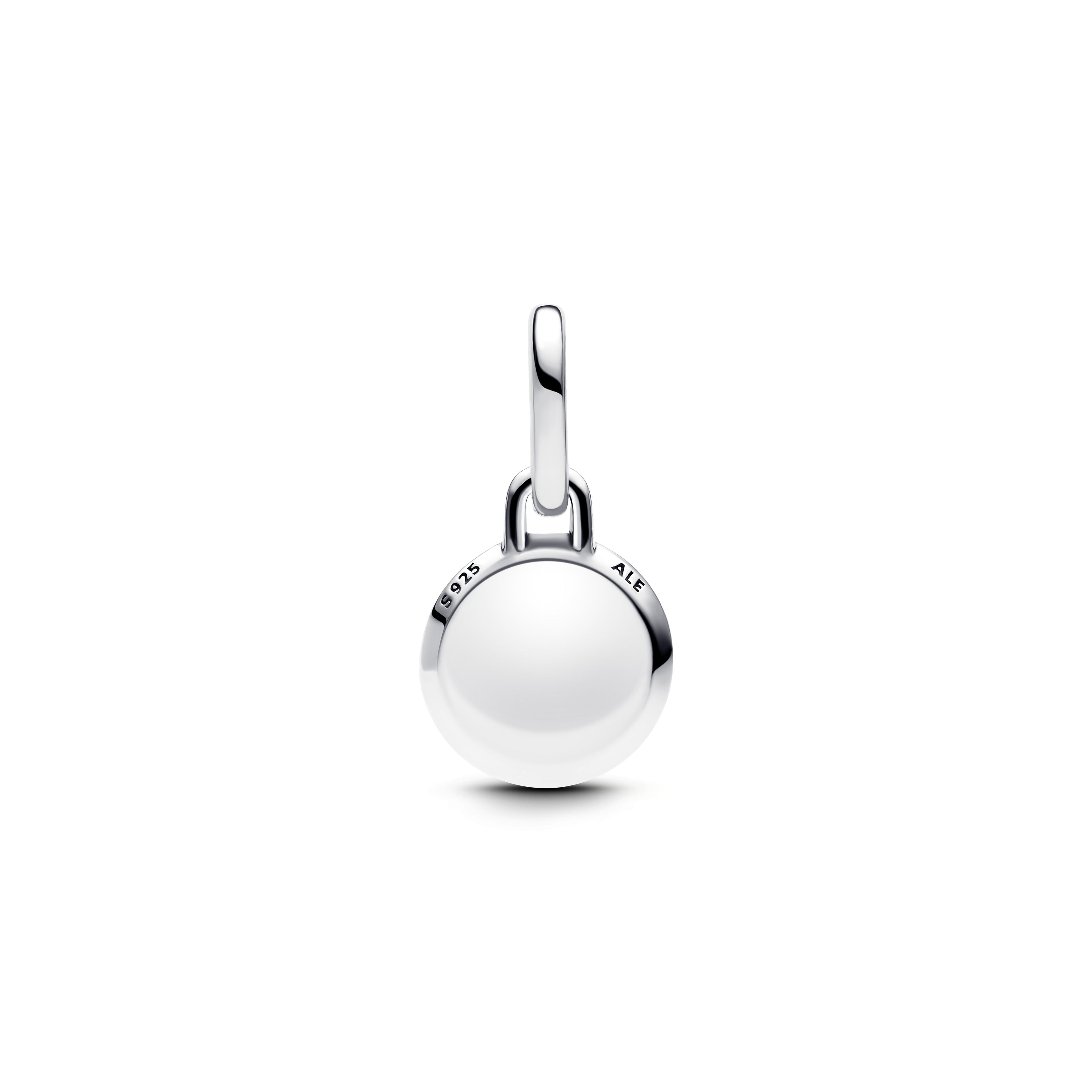 PANDORA Engravable Evil Eye Murano Glass Mini Dangle Charm Black Charms Bracelet Charm Jewelry Gift