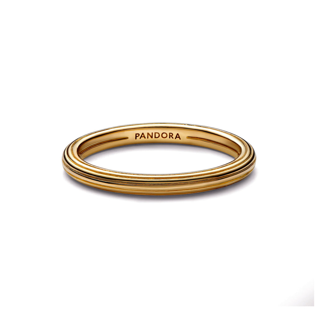 PANDORA ME Ring 14K Gold Plated Unique Metal Blend Rings Statement Ring Jewelry Gift