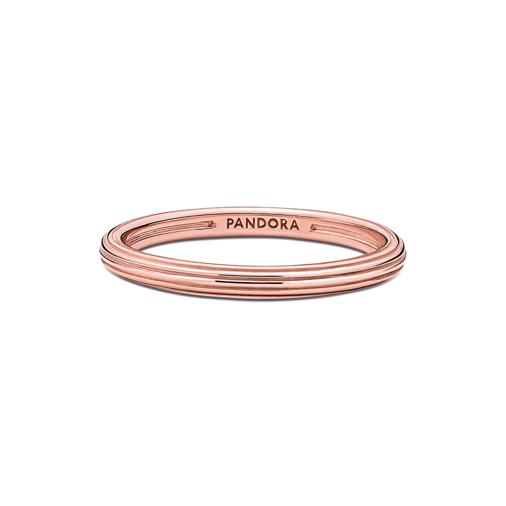 PANDORA ME Ring 14K Rose Gold Plated Unique Metal Blend Rings Statement Ring Jewelry Gift