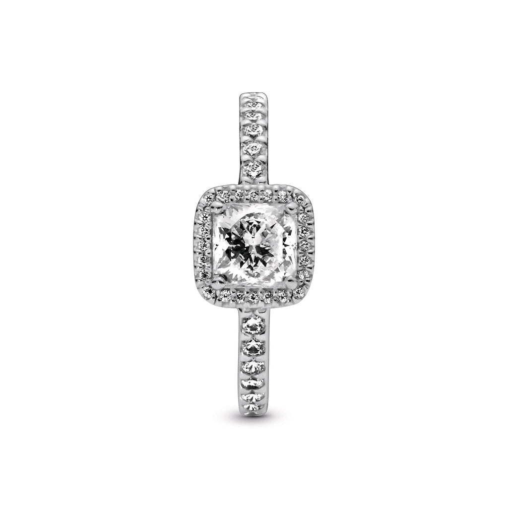 PANDORA Timeless Elegance Ring Cubic Zirconia Weddings Rings Statement Ring Jewelry Gift