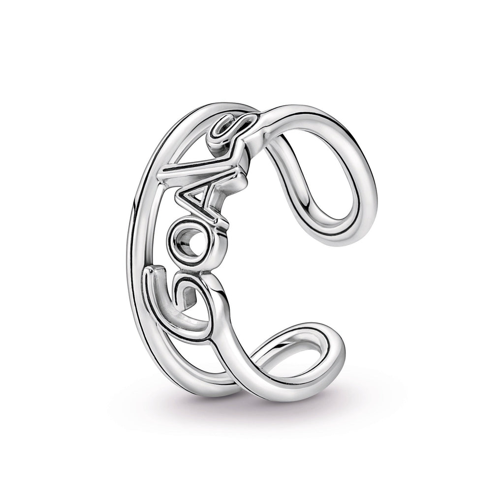 PANDORA ME Goals Open Ring Sterling Silver Rings Statement Ring Jewelry Gift