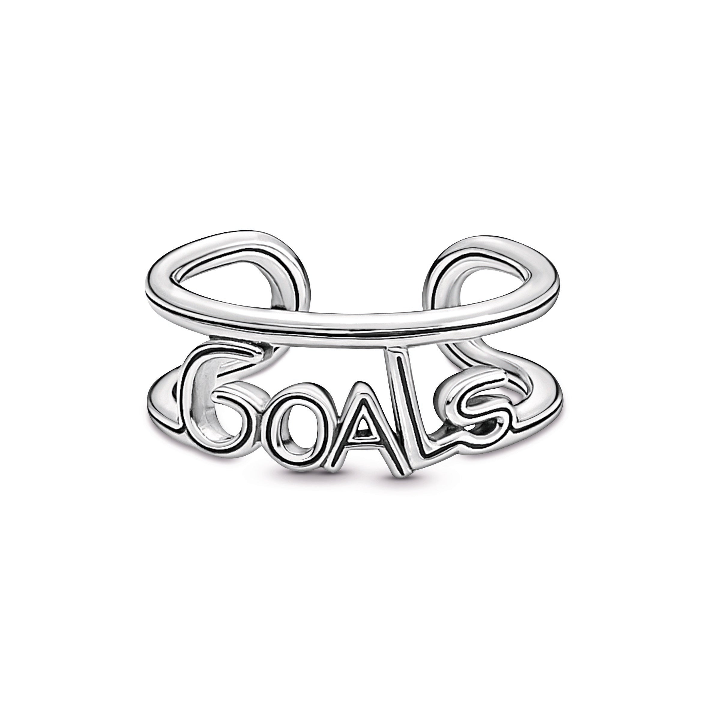 PANDORA ME Goals Open Ring Sterling Silver Rings Statement Ring Jewelry Gift
