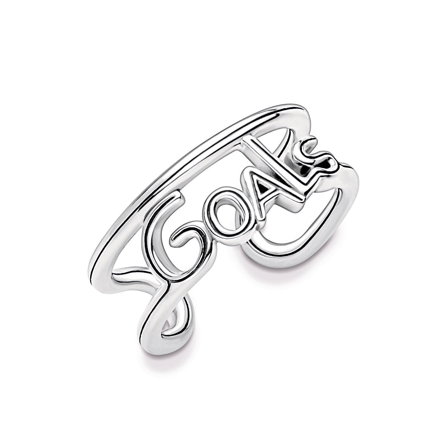 PANDORA ME Goals Open Ring Sterling Silver Rings Statement Ring Jewelry Gift