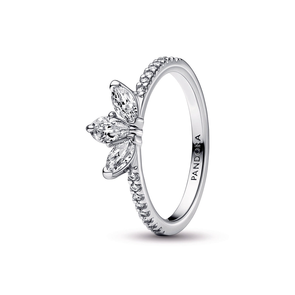 PANDORA Sparkling Herbarium Cluster Ring Sterling Silver Rings Statement Ring Jewelry Gift