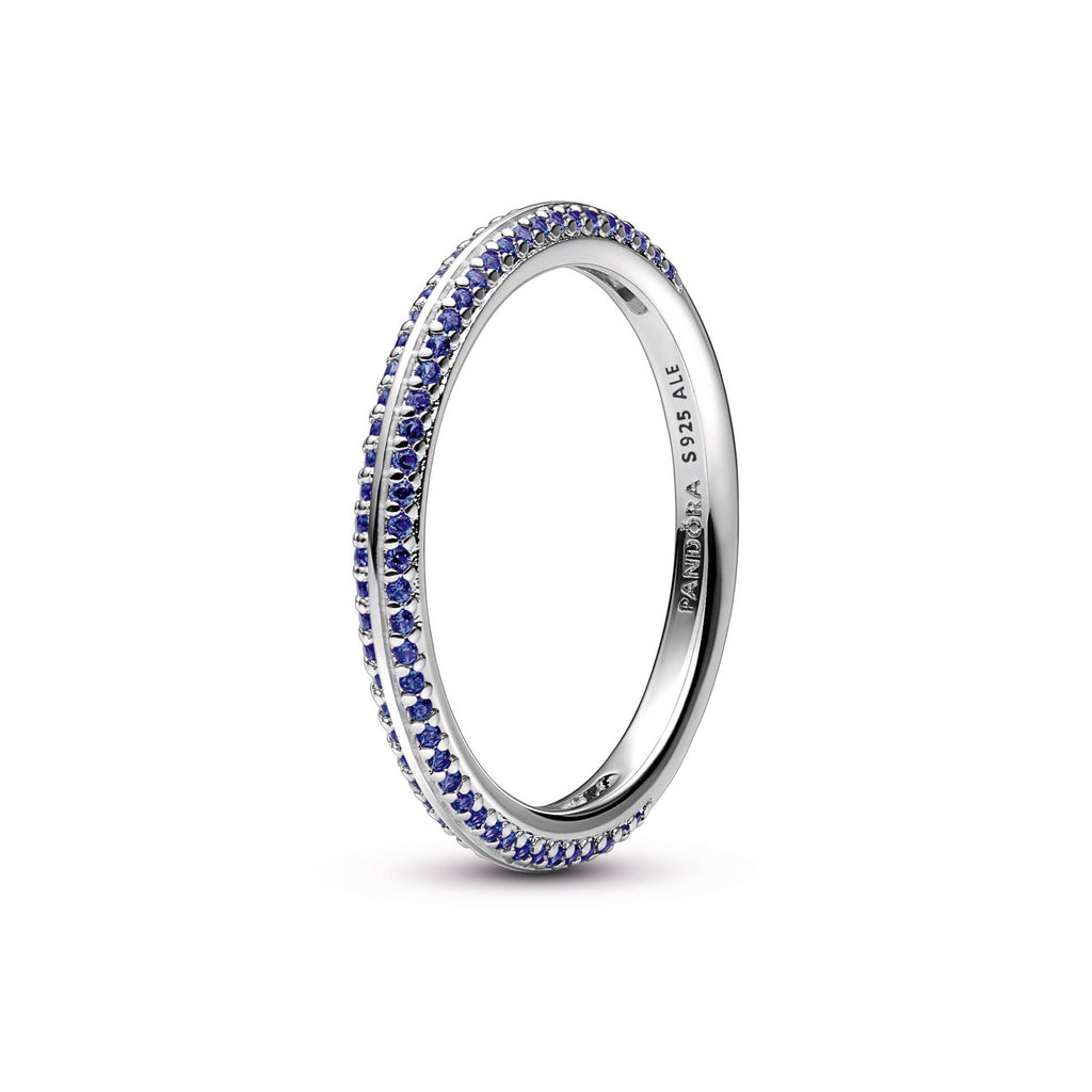 PANDORA ME Blue Pavé Ring Crystals Rings Statement Ring Jewelry Gift