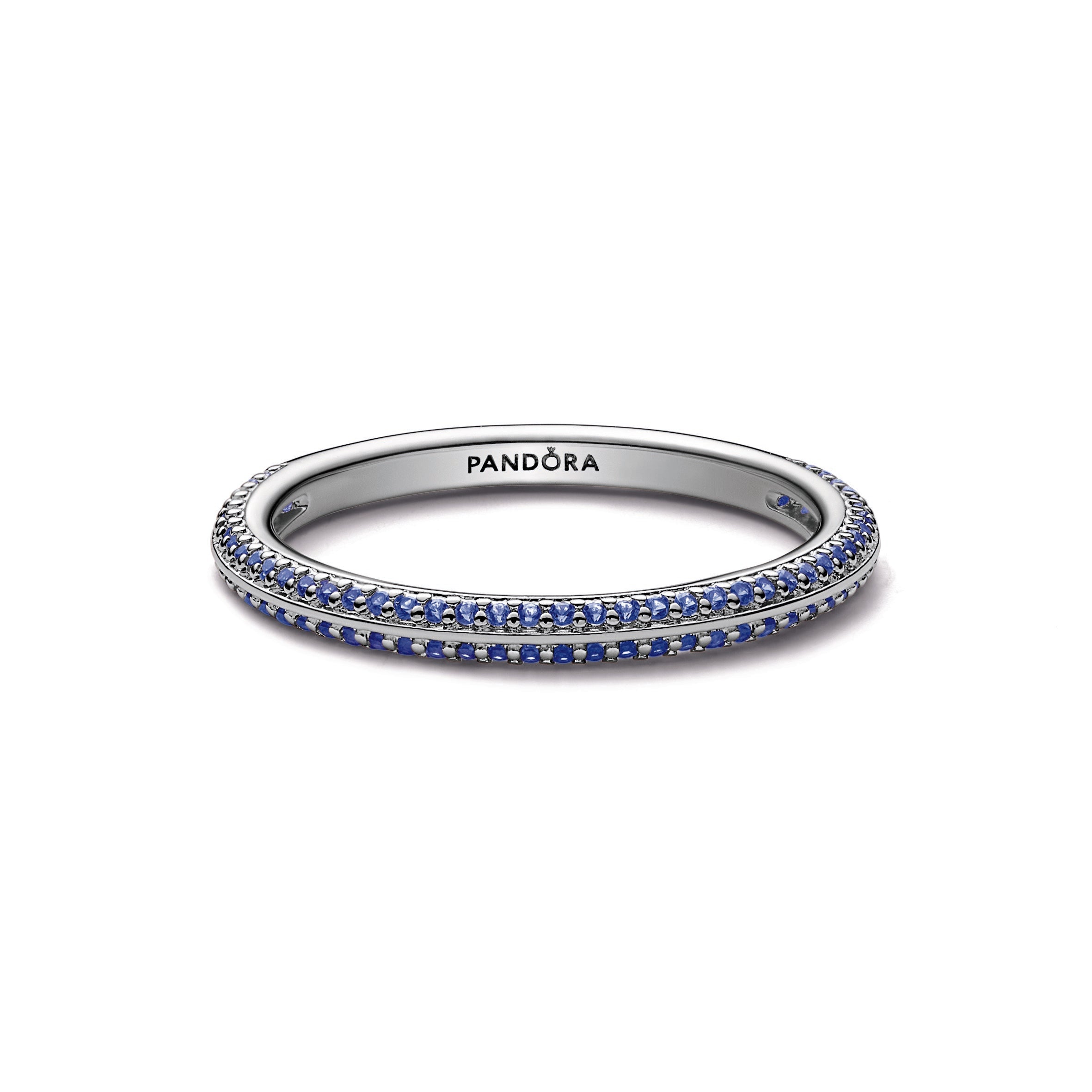 PANDORA ME Blue Pavé Ring Crystals Rings Statement Ring Jewelry Gift
