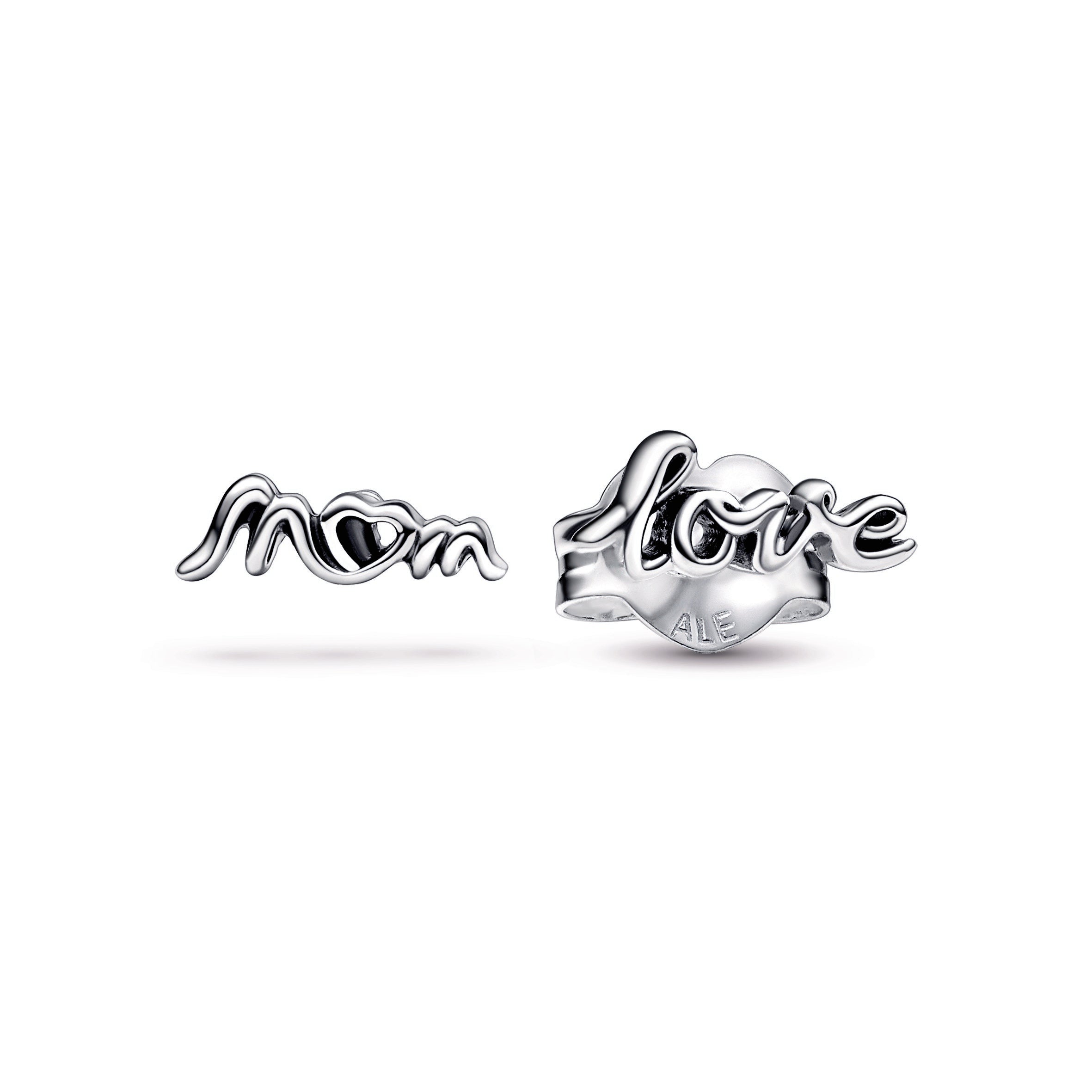 PANDORA Love Mum Stud Earrings Sterling Silver Mothers Day Statement Ring Jewelry Gift
