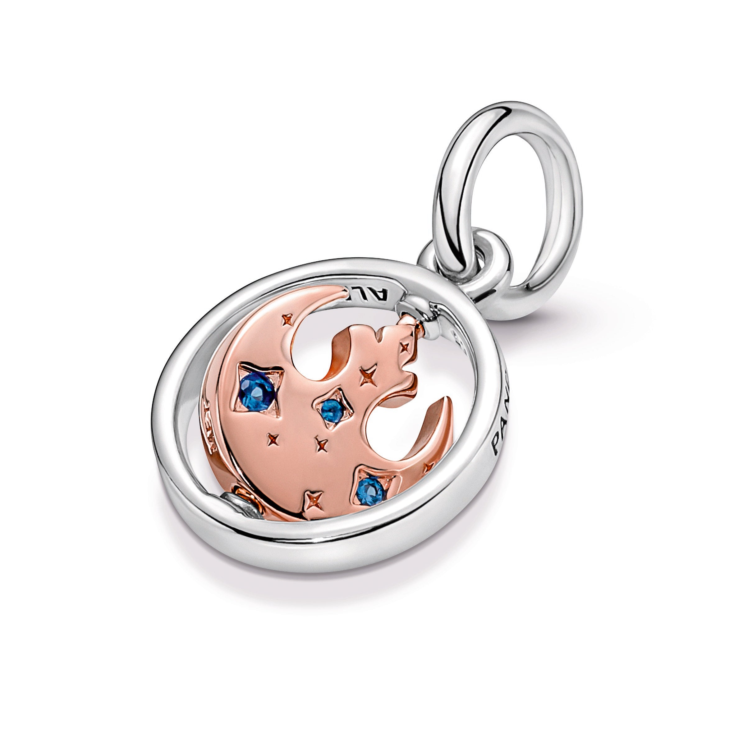 PANDORA Star Wars Rebel Alliance Symbol Spinning Pendant 14K Rose Gold Plated Unique Metal Blend Necklaces And Pendants Pendant Necklace Jewelry Gift