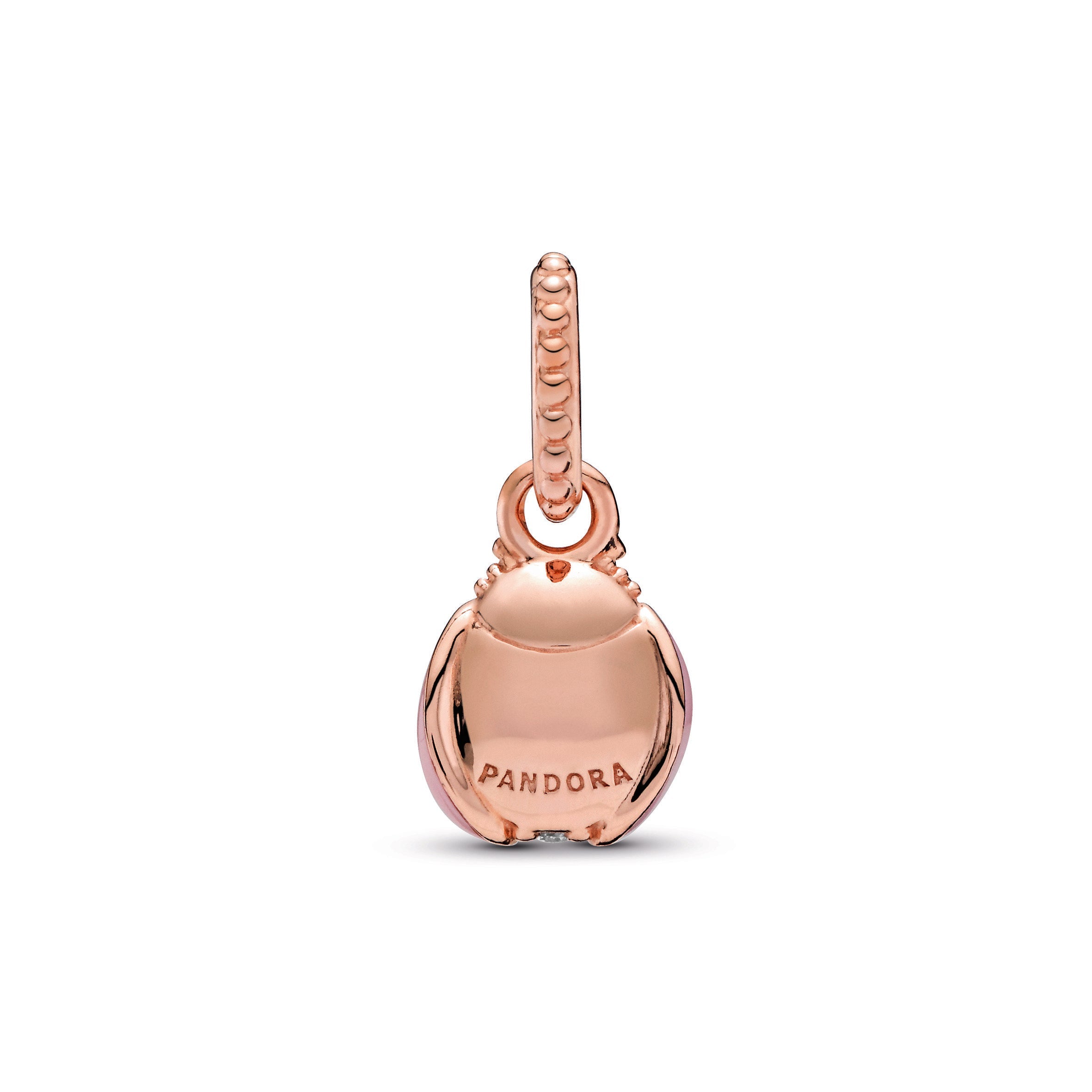 PANDORA Pink Ladybird Pendant 14K Rose Gold Plated Unique Metal Blend Animals Necklaces And Pendants Pendant Necklace Jewelry Gift