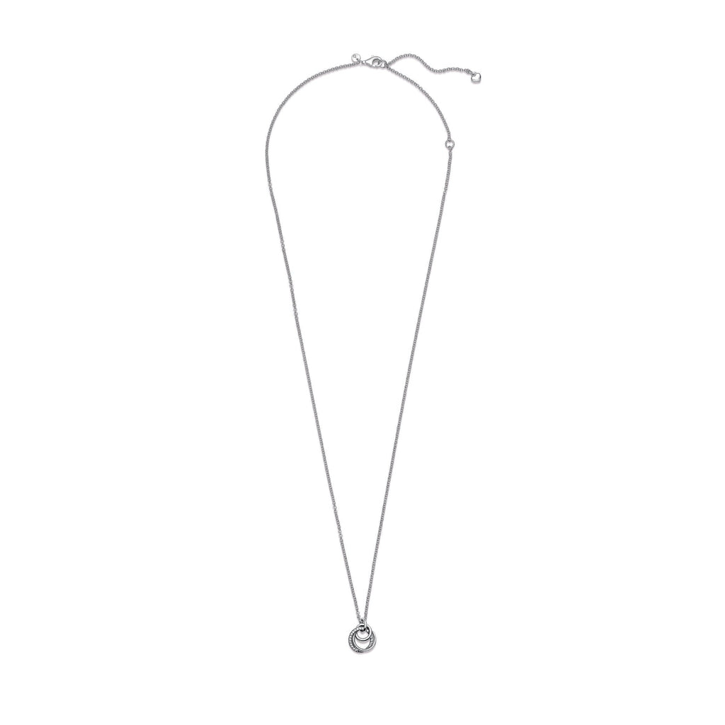 PANDORA Family Always Encircled Pendant Necklace Cubic Zirconia Necklaces And Pendants Jewelry Gift