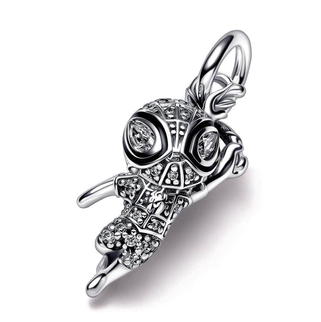 PANDORA Marvel Spider-Man Pavé Pendant Cubic Zirconia Necklaces And Pendants Pendant Necklace Jewelry Gift