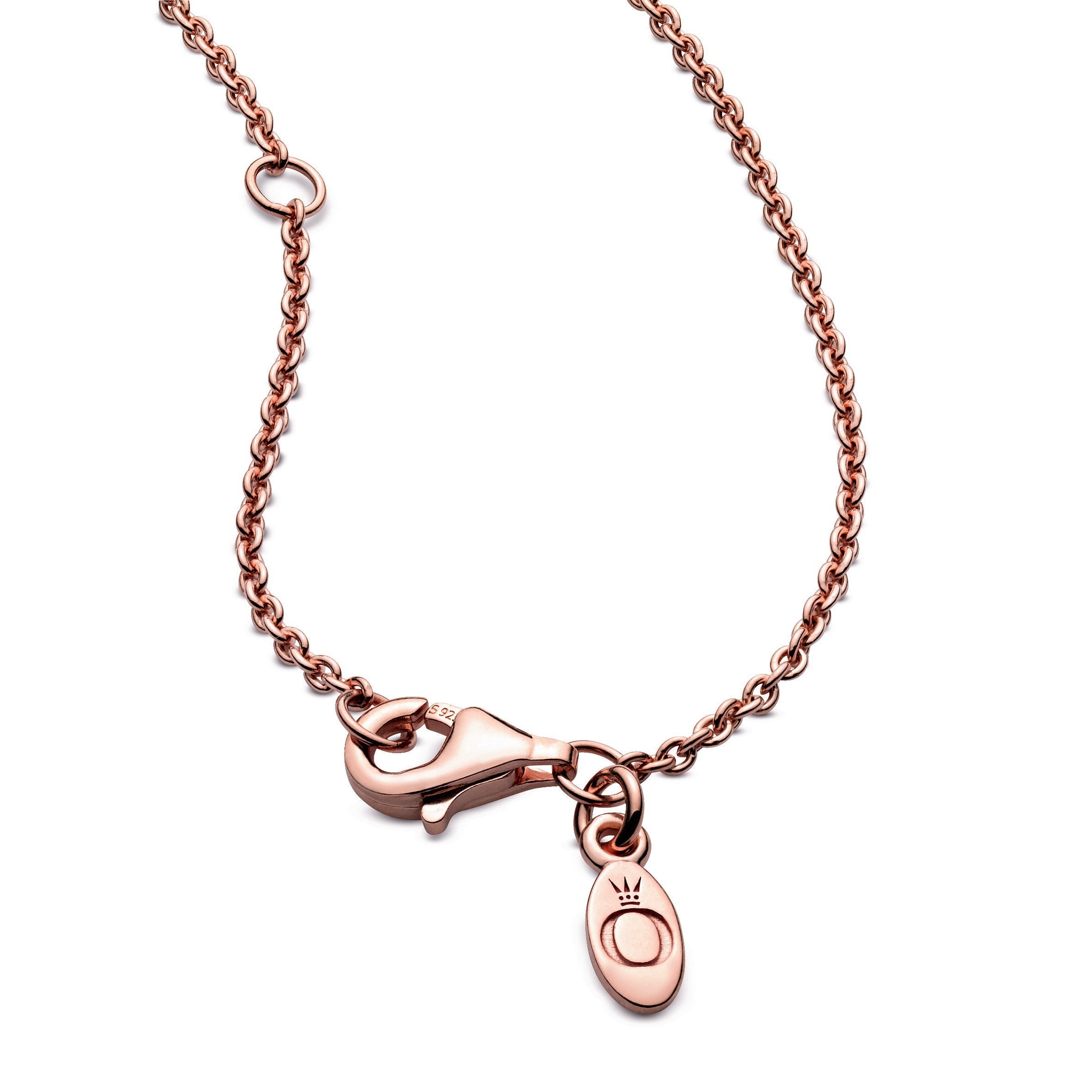 PANDORA Classic Cable Chain Necklace 14K Rose Gold Plated Unique Metal Blend Necklaces And Pendants Pendant Necklace Jewelry Gift