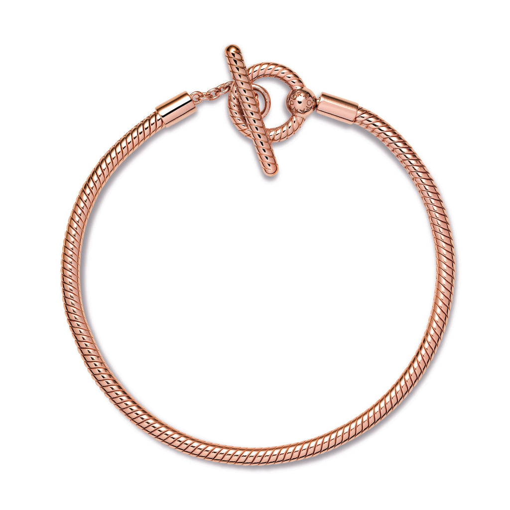 PANDORA Moments T-Bar Snake Chain Bracelet Bracelets Jewelry Gift
