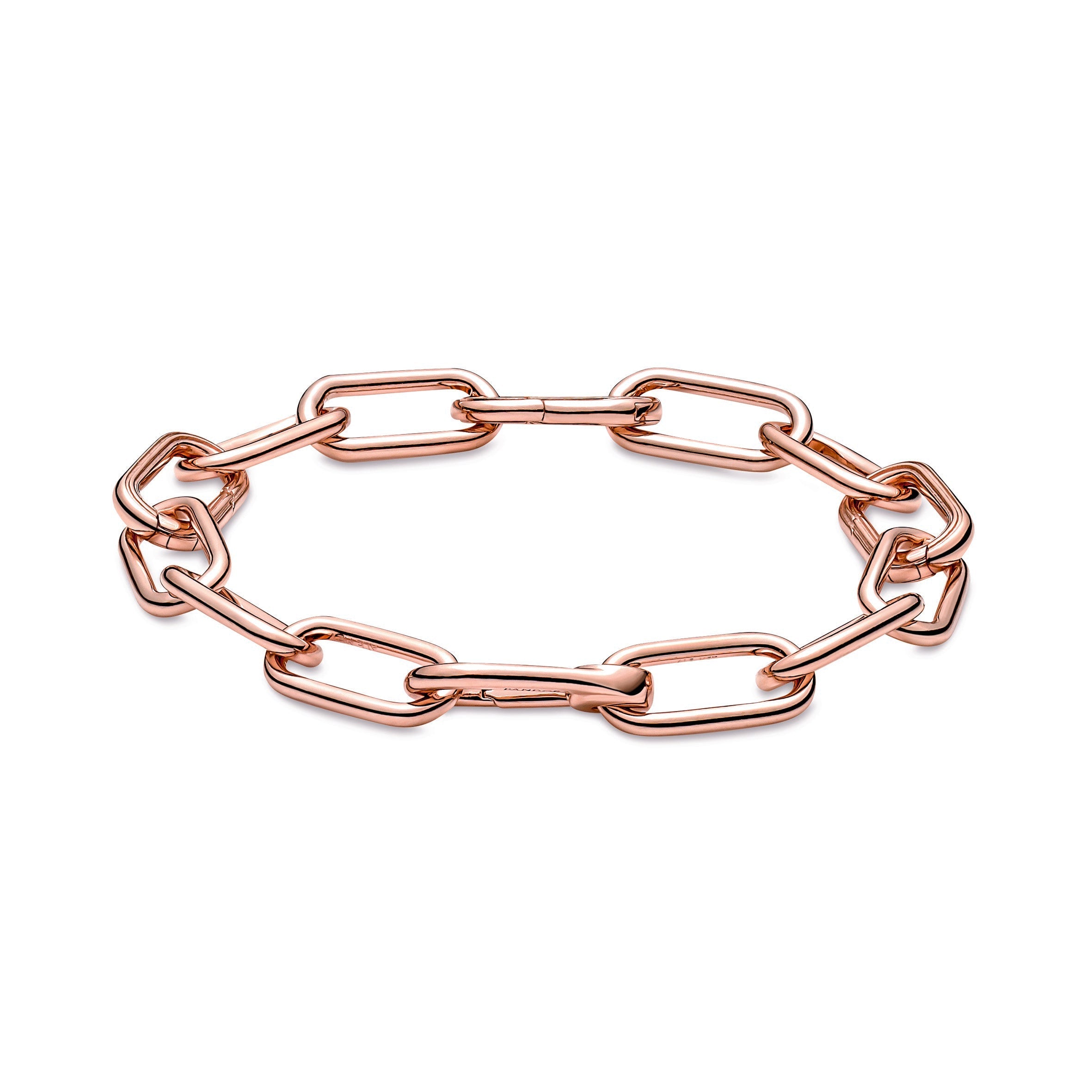 PANDORA ME Link Chain Bracelet 14K Rose Gold Plated Unique Metal Blend Bracelets Jewelry Gift