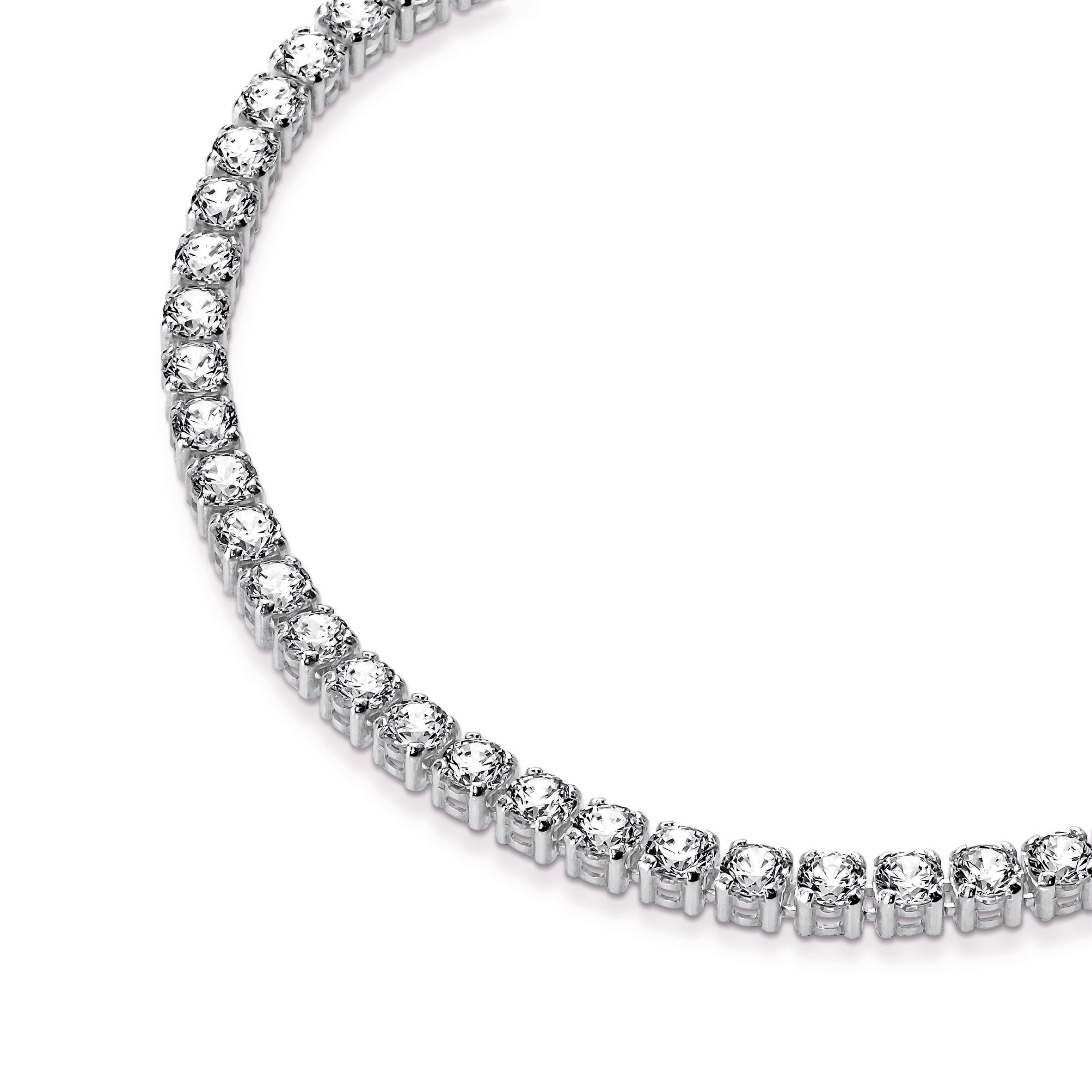 PANDORA Sparkling Tennis Bracelet Cubic Zirconia Weddings Bracelets Chain Bracelet Jewelry Gift