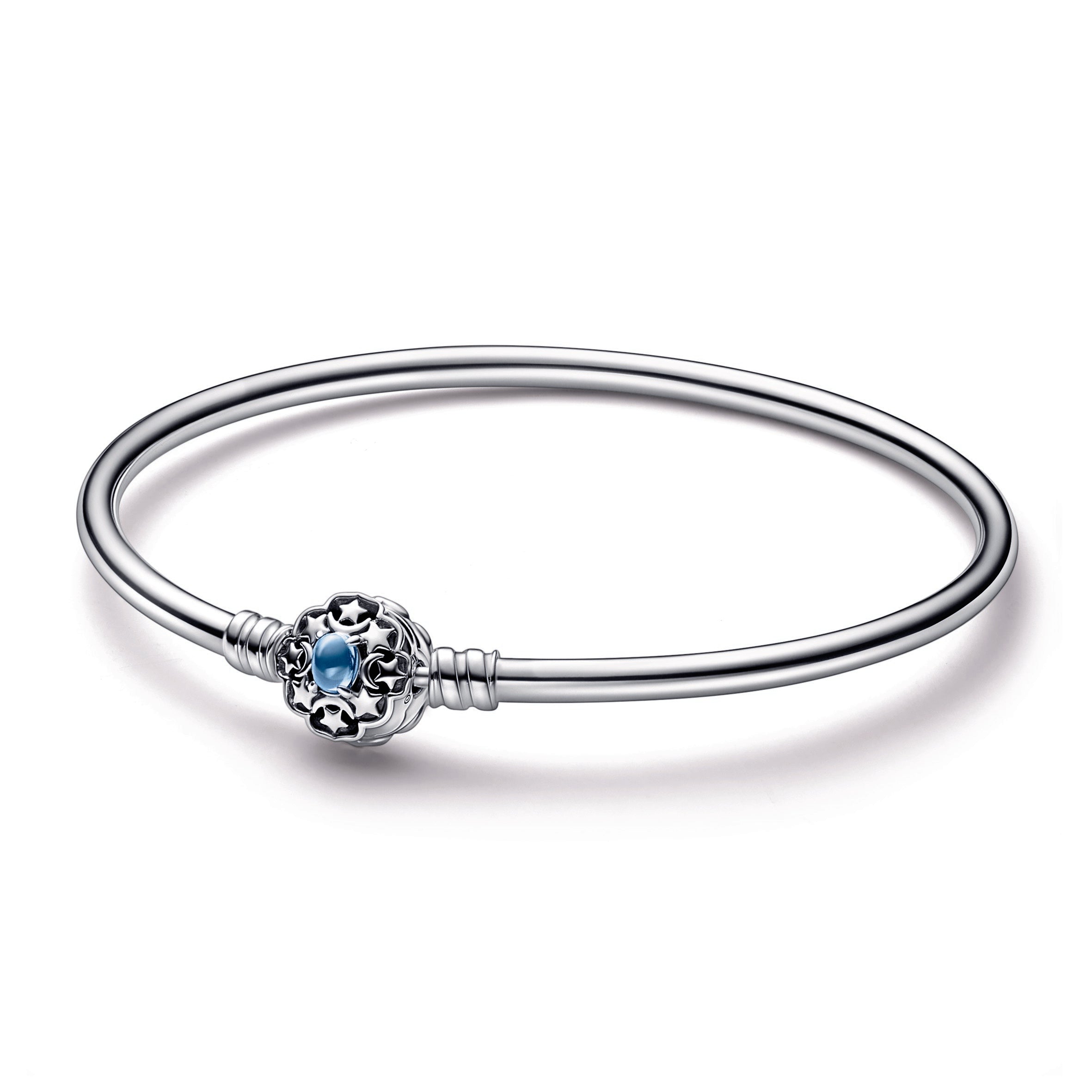 PANDORA Moments Disney Aladdin Princess Jasmine Bangle Sterling Silver Disney Princess Bracelets Chain Bracelet Jewelry Gift