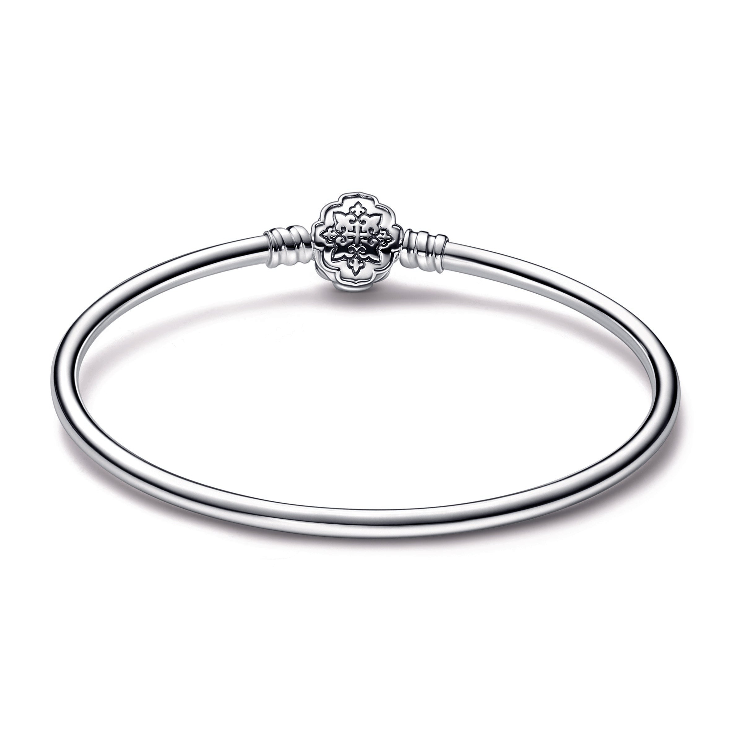 PANDORA Moments Disney Aladdin Princess Jasmine Bangle Sterling Silver Disney Princess Bracelets Chain Bracelet Jewelry Gift