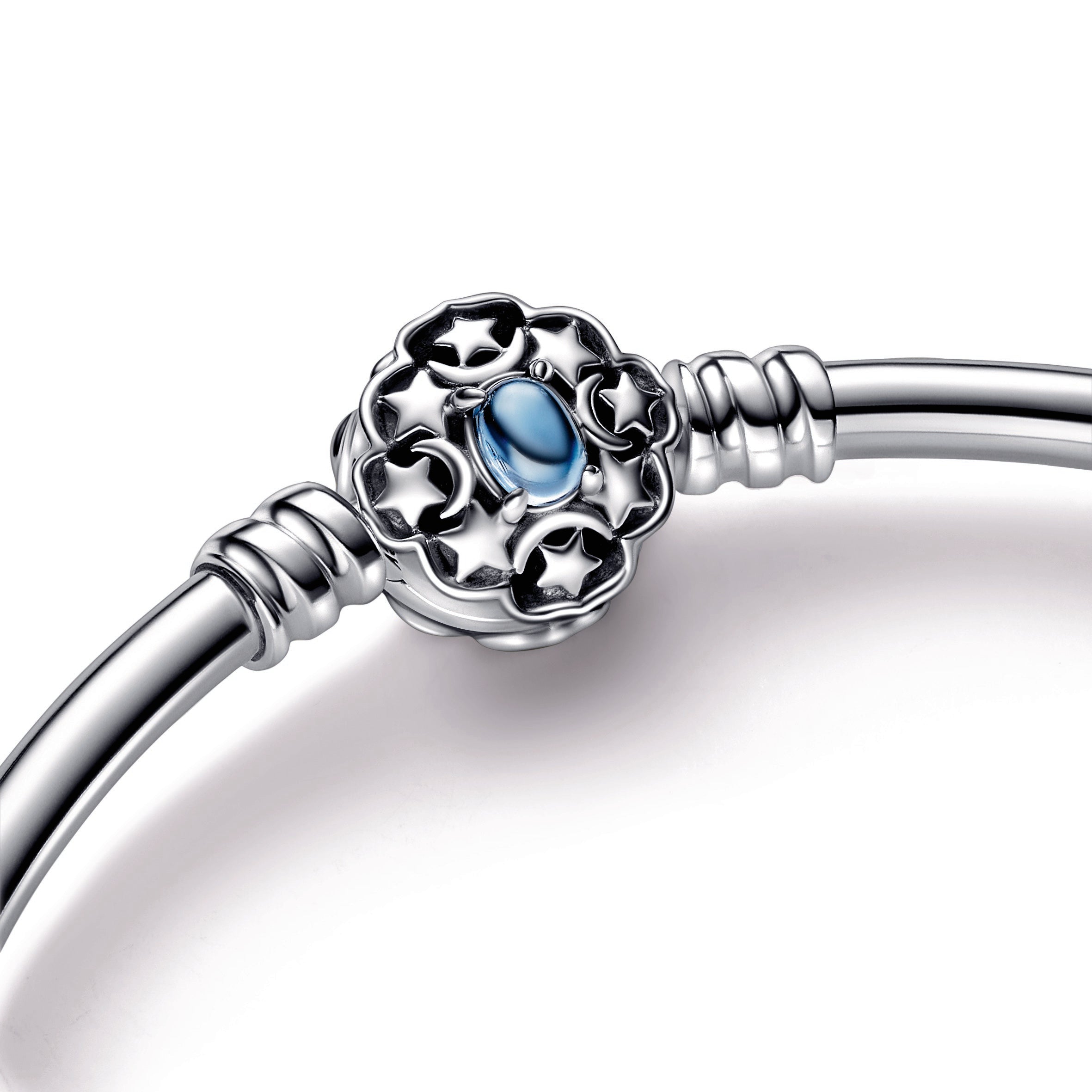 PANDORA Moments Disney Aladdin Princess Jasmine Bangle Sterling Silver Disney Princess Bracelets Chain Bracelet Jewelry Gift