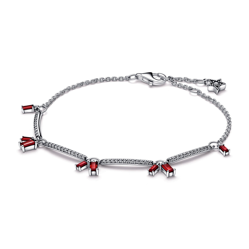 PANDORA Firecracker Pavé Bars Bracelet Crystals Bracelets Chain Bracelet Jewelry Gift