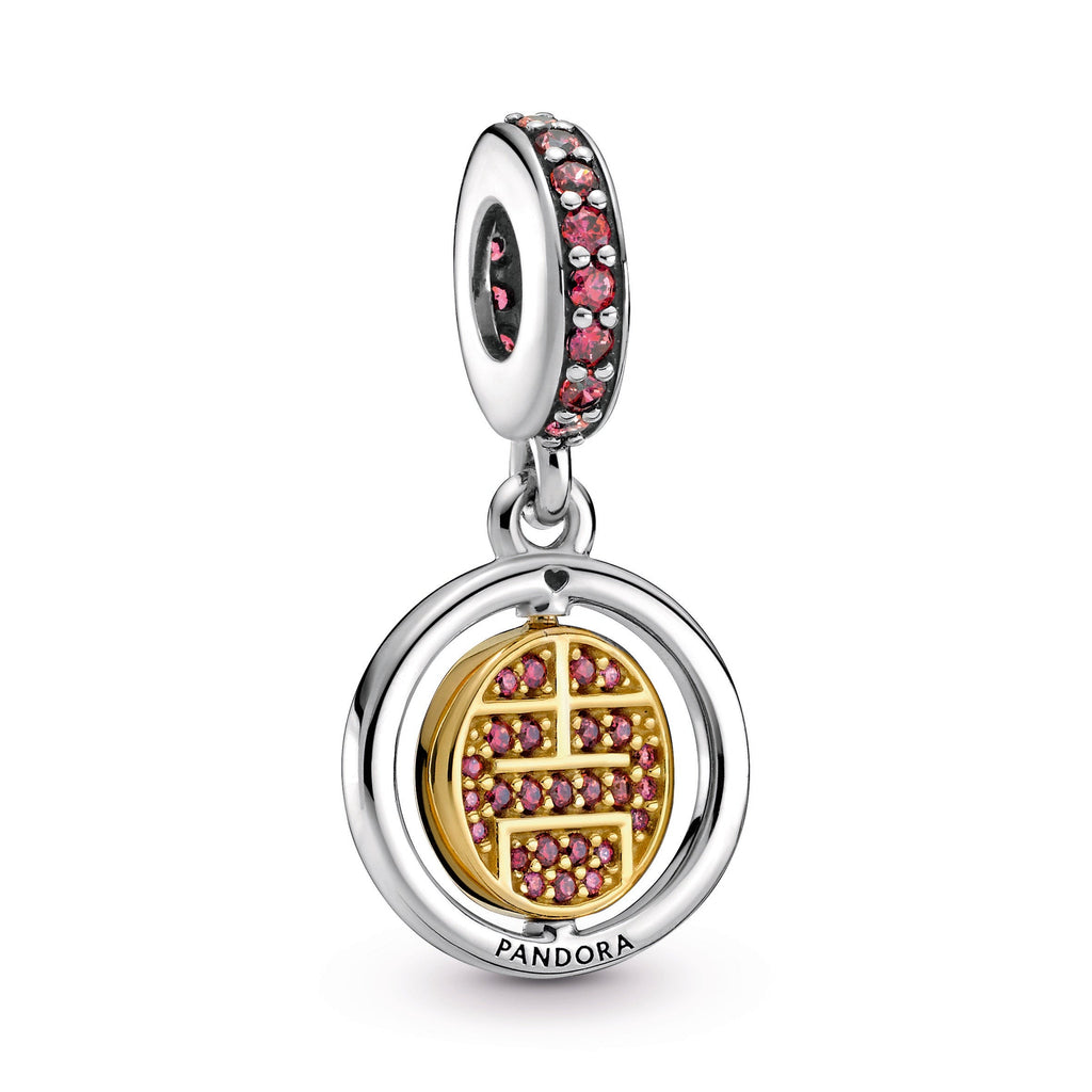 PANDORA Spinning Lucky Dangle Charm Charms Bracelet Charm Jewelry Gift