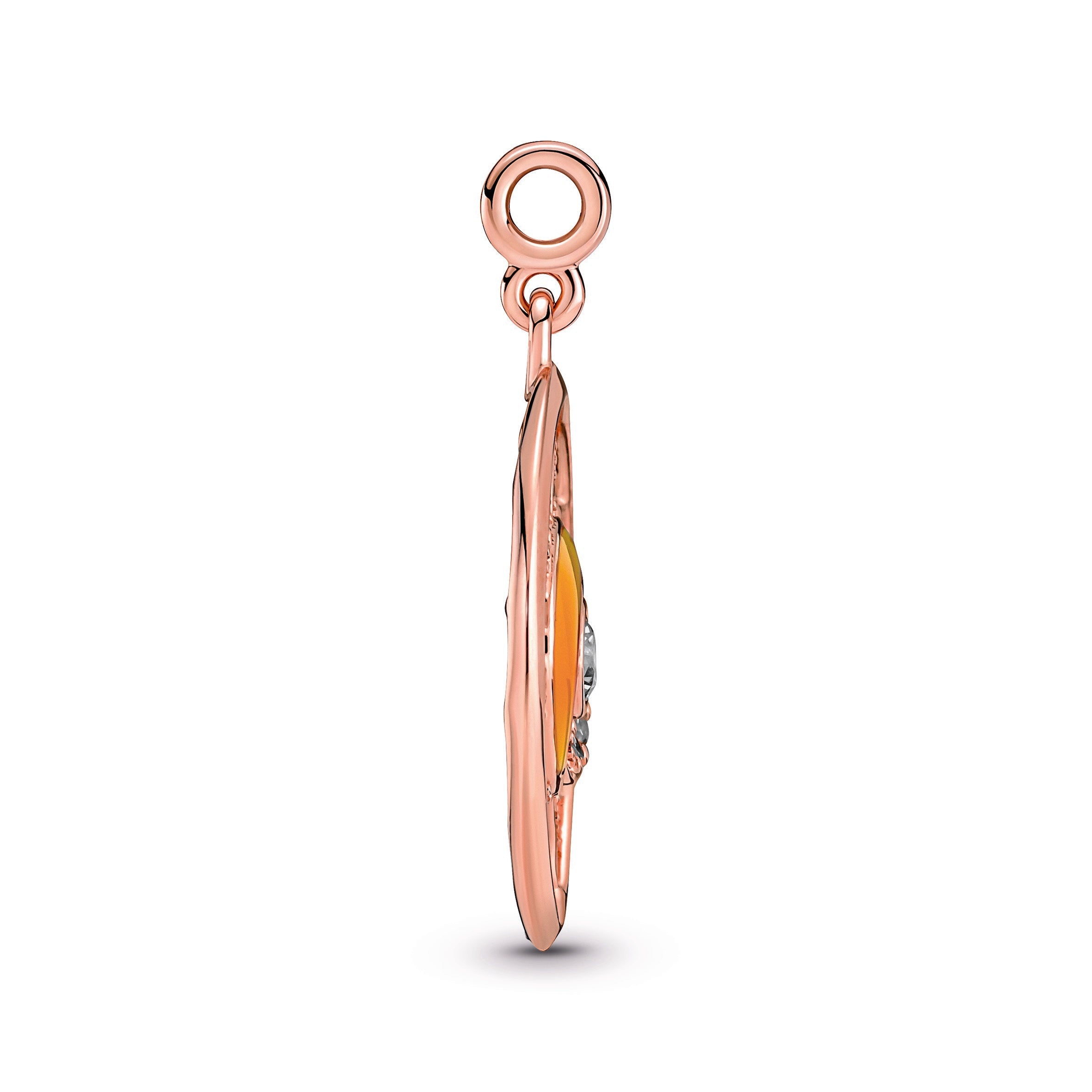 PANDORA ME Sun Power Medallion 14K Rose Gold Plated Unique Metal Blend Charms Bracelet Charm Jewelry Gift