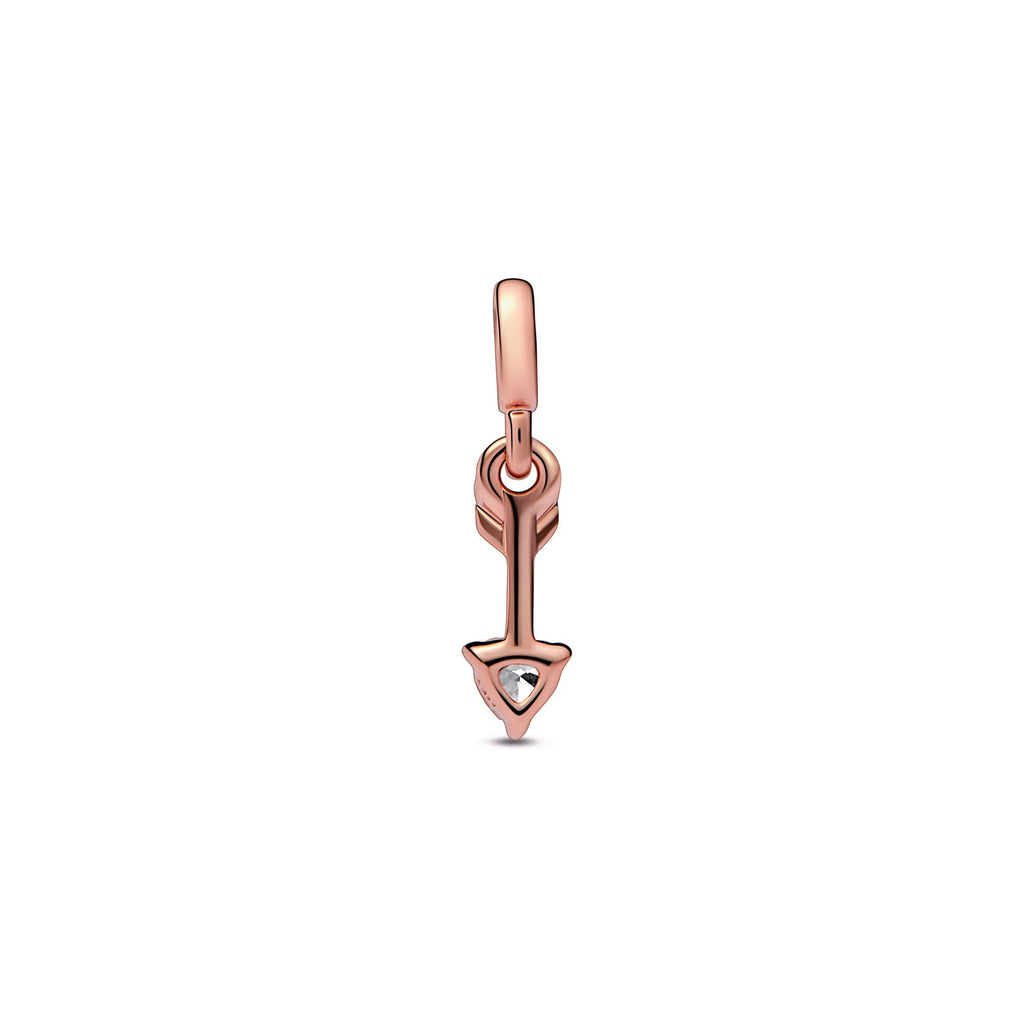 PANDORA ME Arrow Of Love Mini Dangle 14K Rose Gold Plated Unique Metal Blend Charms Bracelet Charm Jewelry Gift