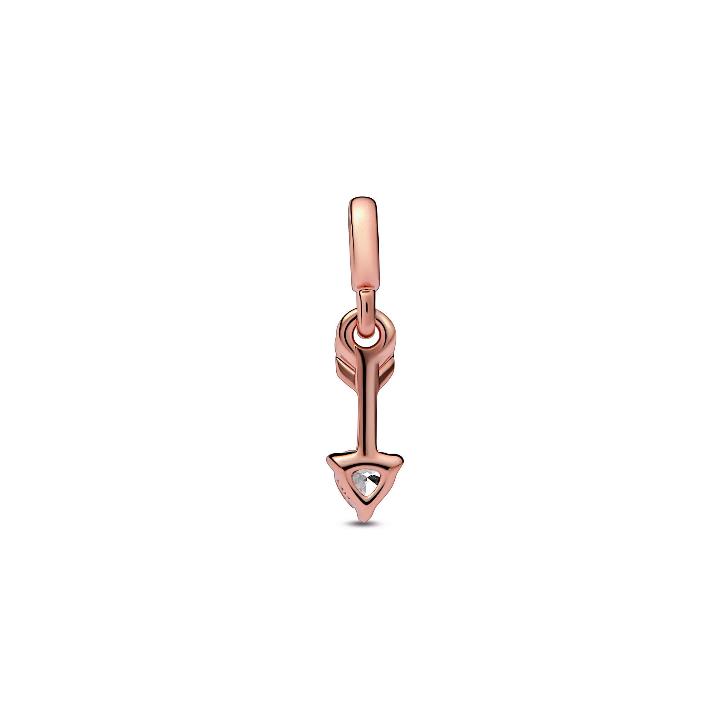PANDORA ME Arrow Of Love Mini Dangle 14K Rose Gold Plated Unique Metal Blend Charms Bracelet Charm Jewelry Gift