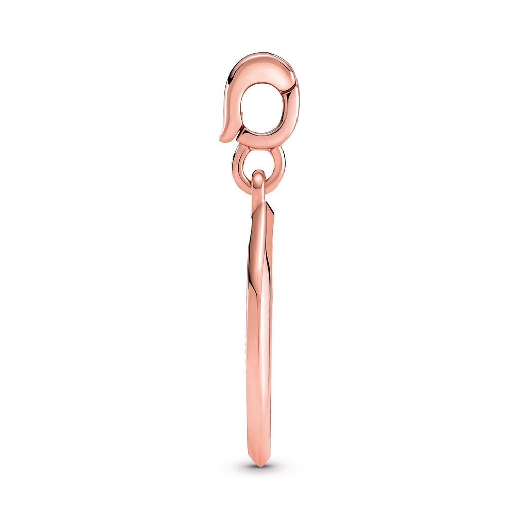 PANDORA ME Burning Wings Medallion 14K Rose Gold Plated Unique Metal Blend Charms Bracelet Charm Jewelry Gift
