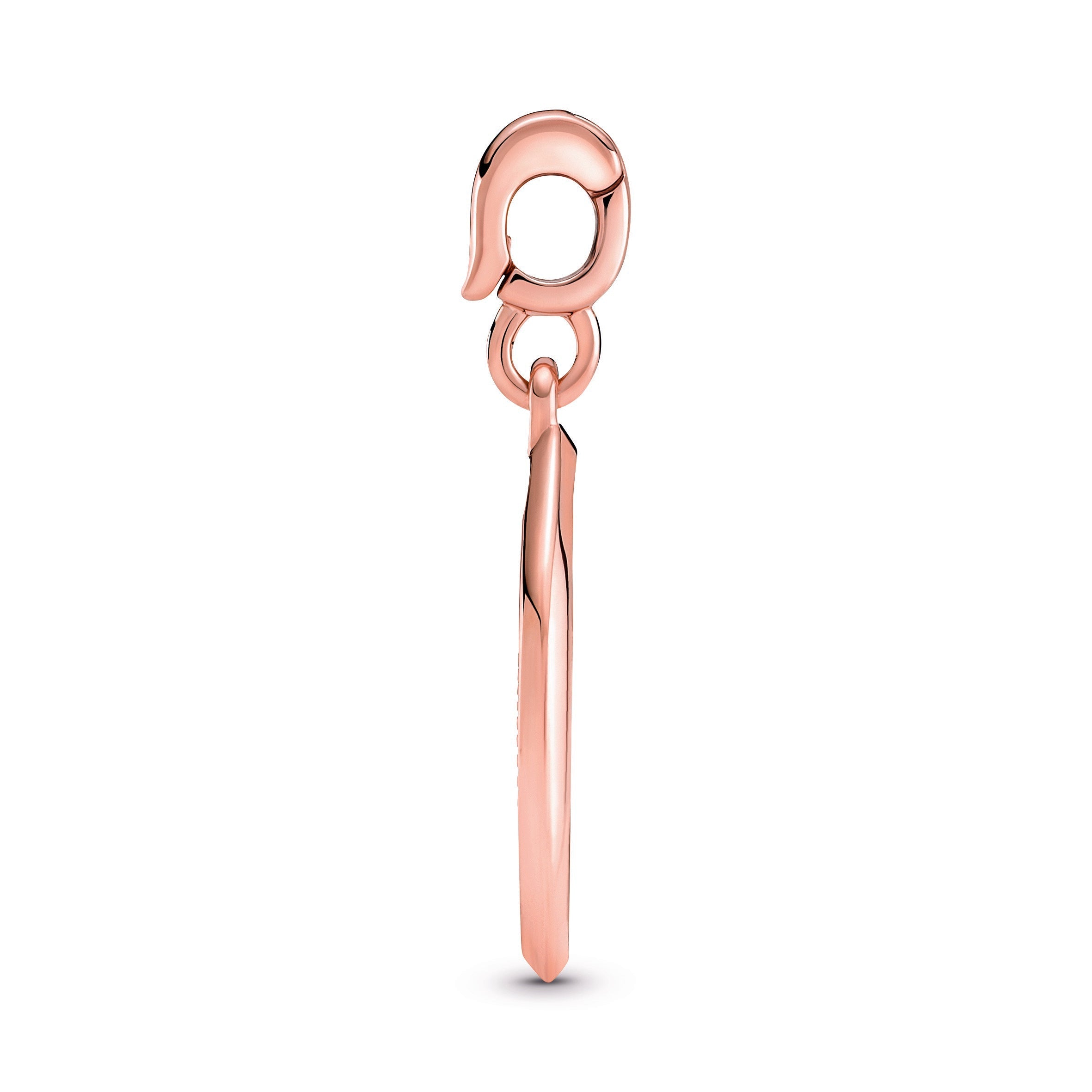 PANDORA ME Burning Wings Medallion 14K Rose Gold Plated Unique Metal Blend Charms Bracelet Charm Jewelry Gift