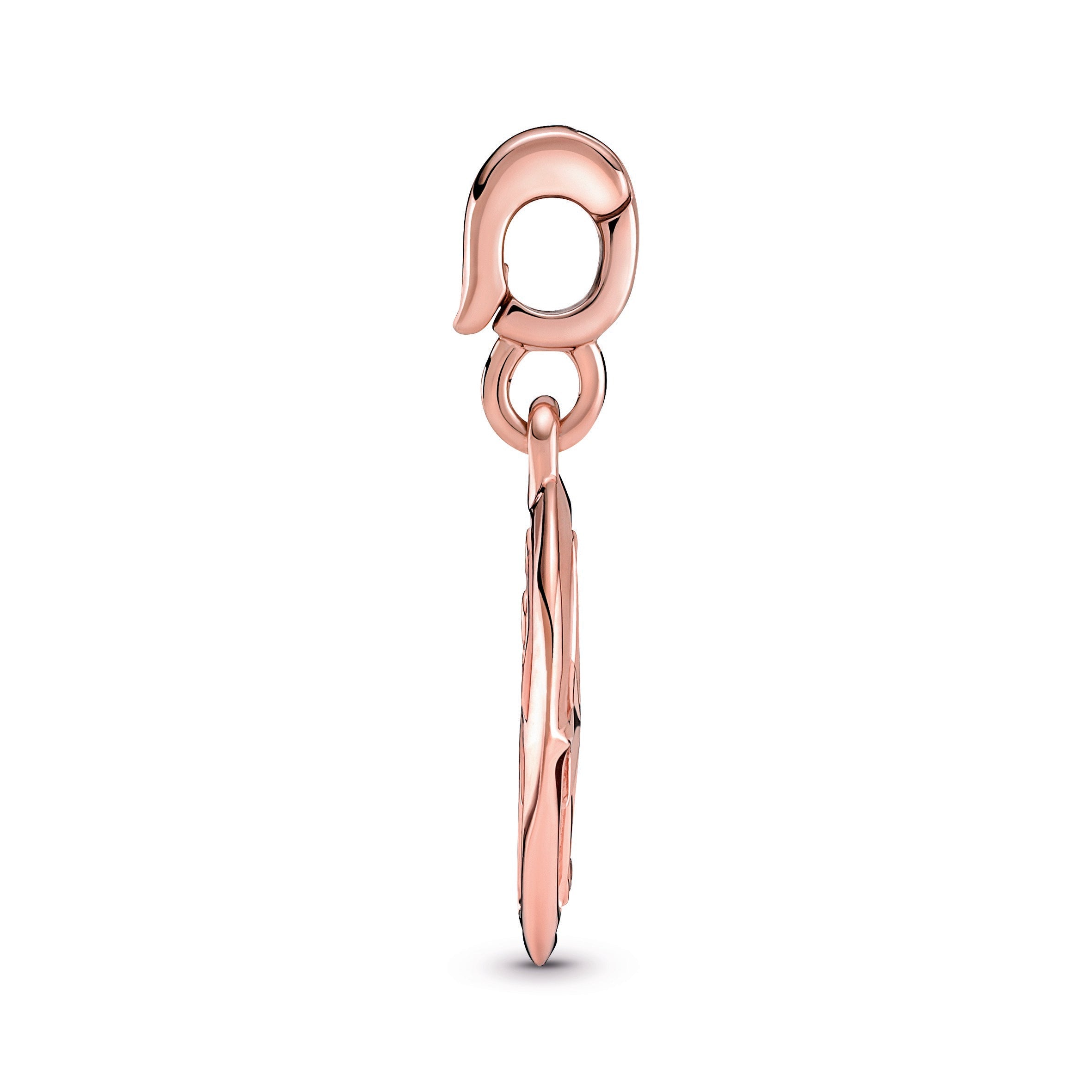 PANDORA ME Rays Of Life Medallion 14K Rose Gold Plated Unique Metal Blend Charms Bracelet Charm Jewelry Gift