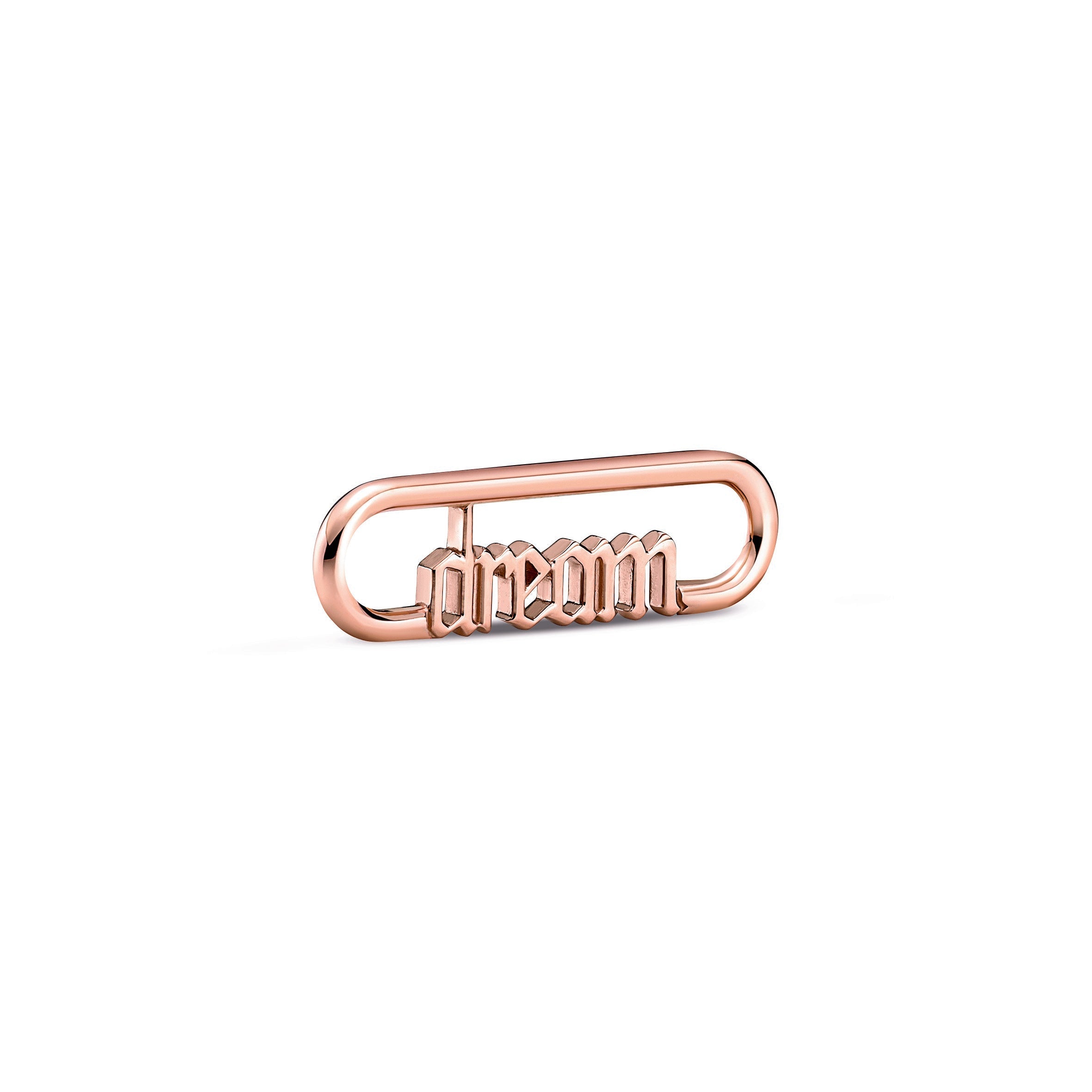 PANDORA ME Styling Dream Word Link 14K Rose Gold Plated Unique Metal Blend Necklaces And Pendants Pendant Necklace Jewelry Gift
