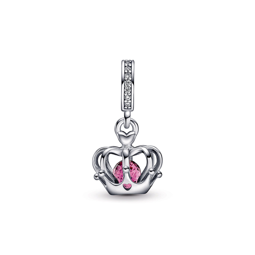 PANDORA Regal Crown Dangle Charm Crystals Charms Bracelet Charm Jewelry Gift